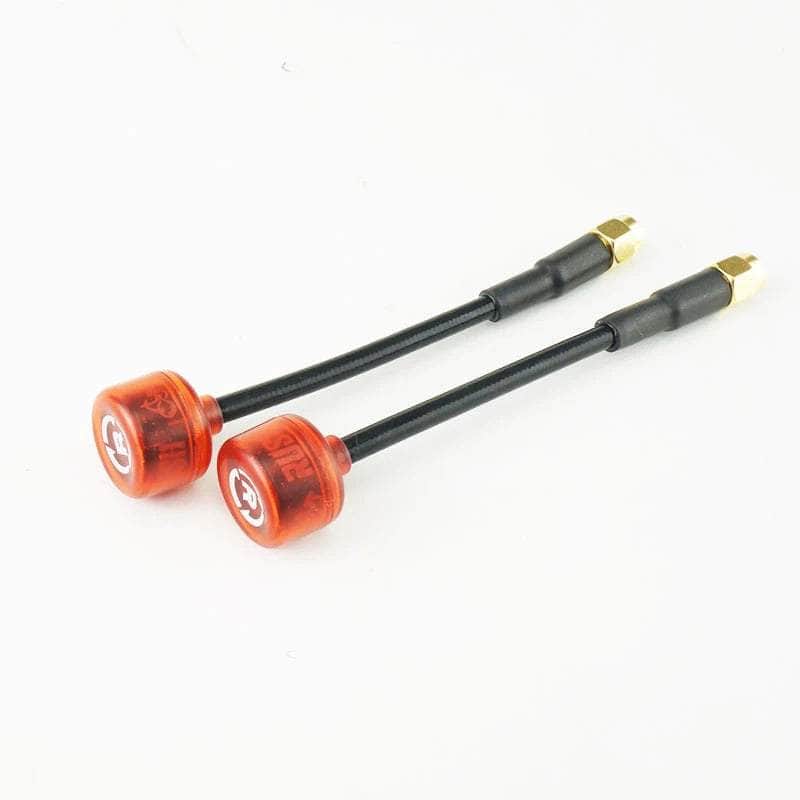  RUSHFPV Cherry Ultra Extended 5.8GHz SMA Antenna (2pc) - Transparent Red - Choose Your Polarization、mySite、merchandisen