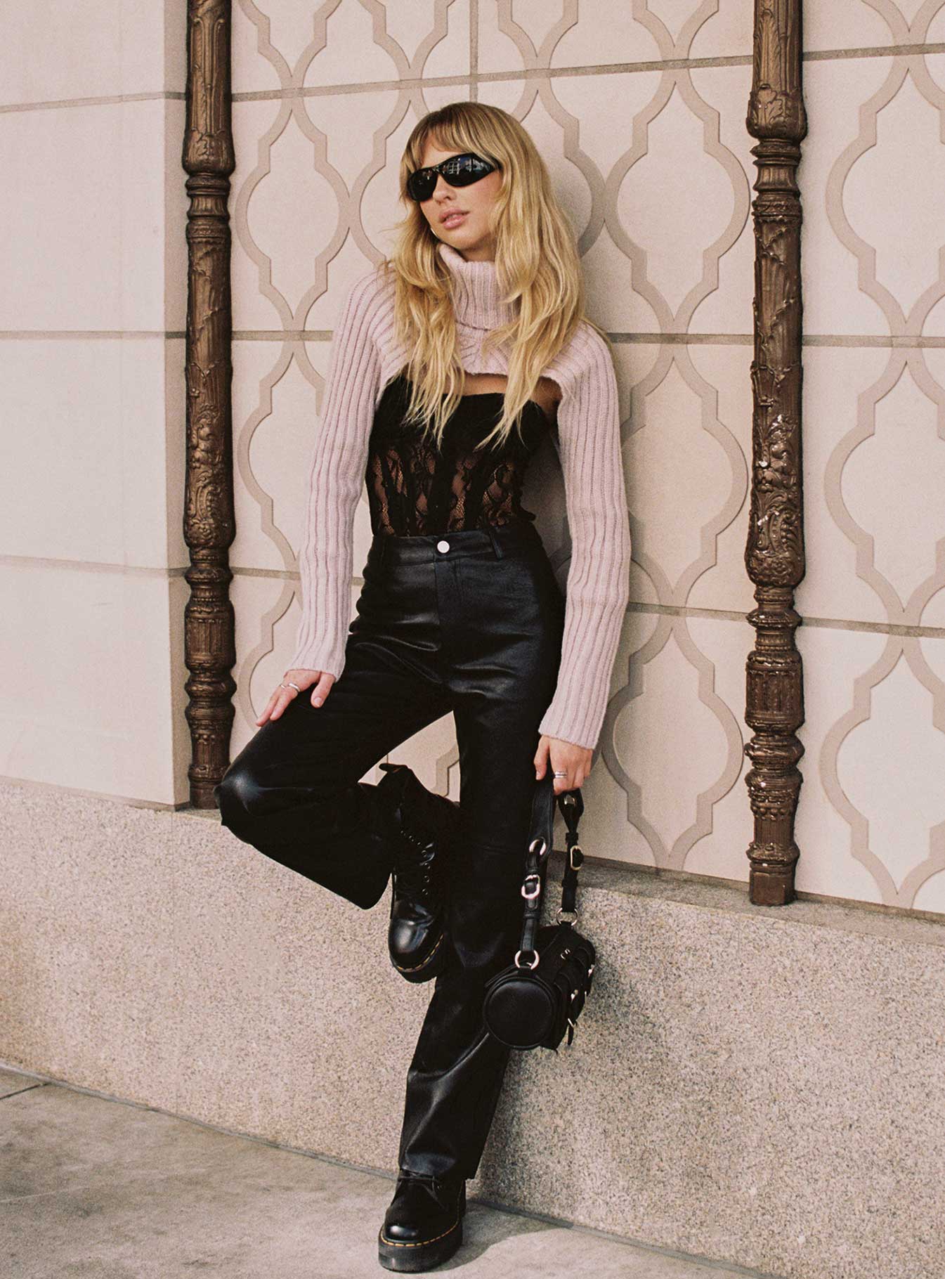 Macey Pants Black Petite、mySite、solidvoid