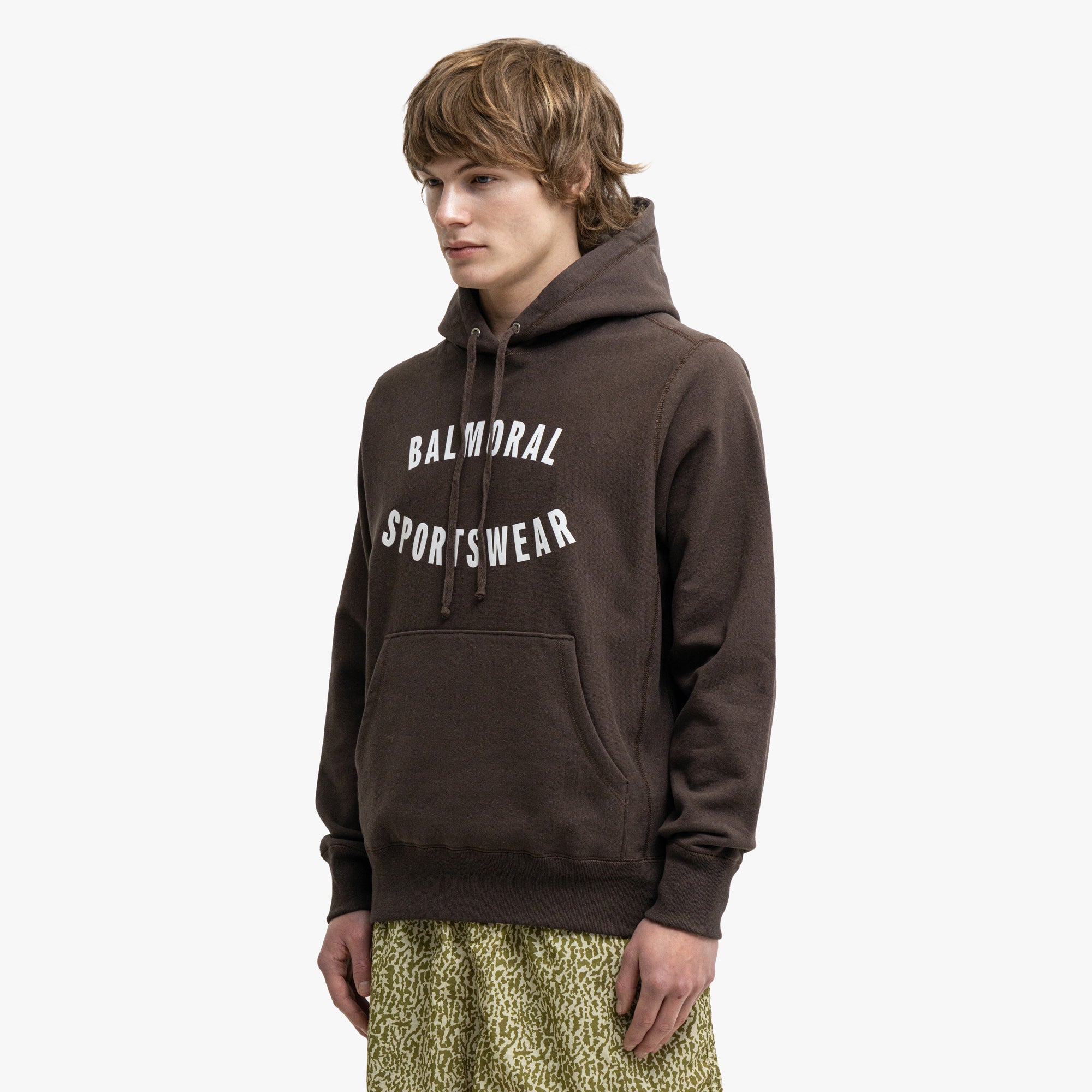  Balmoral Parkhaven Hoodie Chocolate / White、mySite、merchandisen
