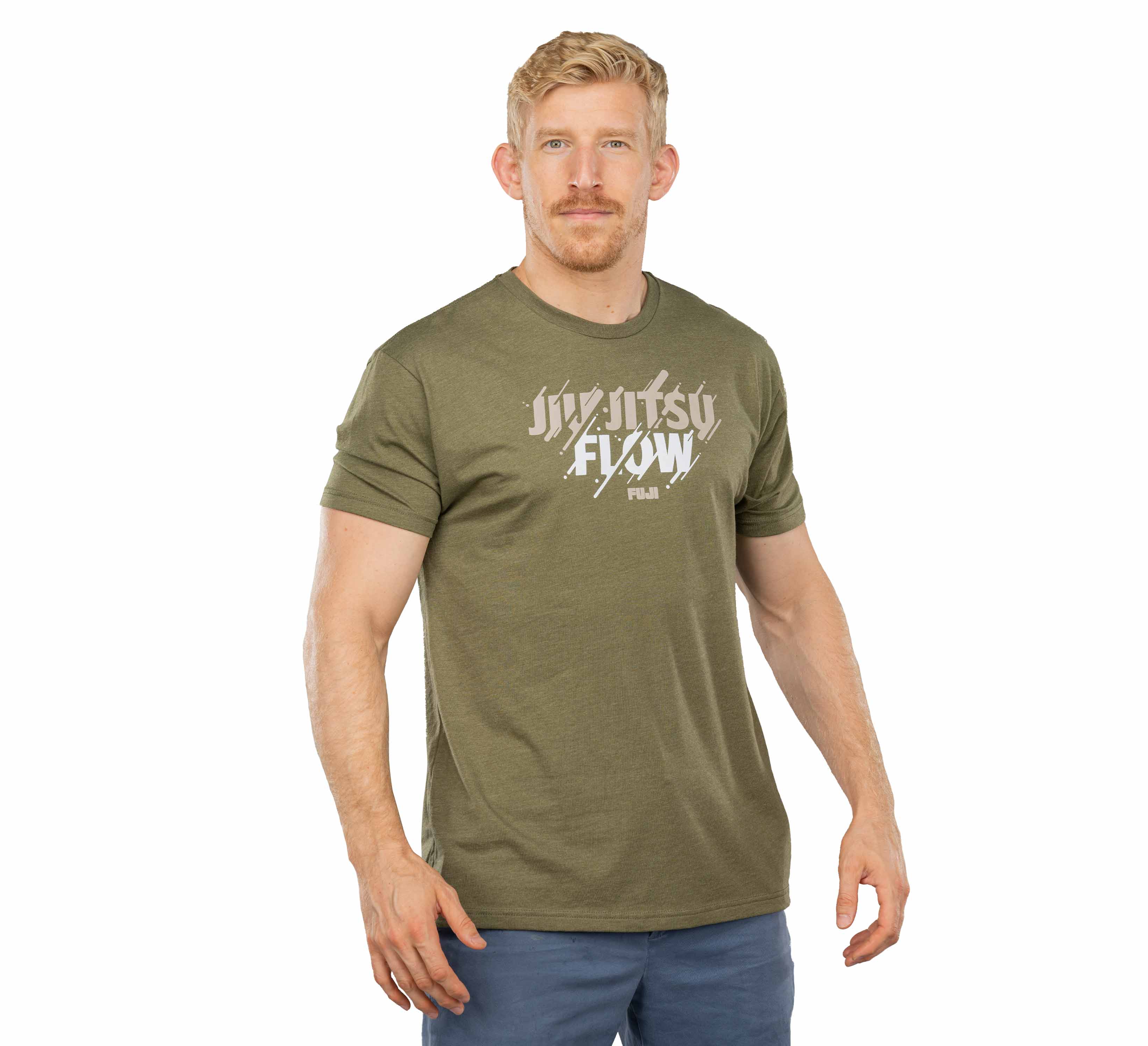 Jiu-Jitsu Flow T-Shirt Military Green、mySite、gigharbornorthrealestate
