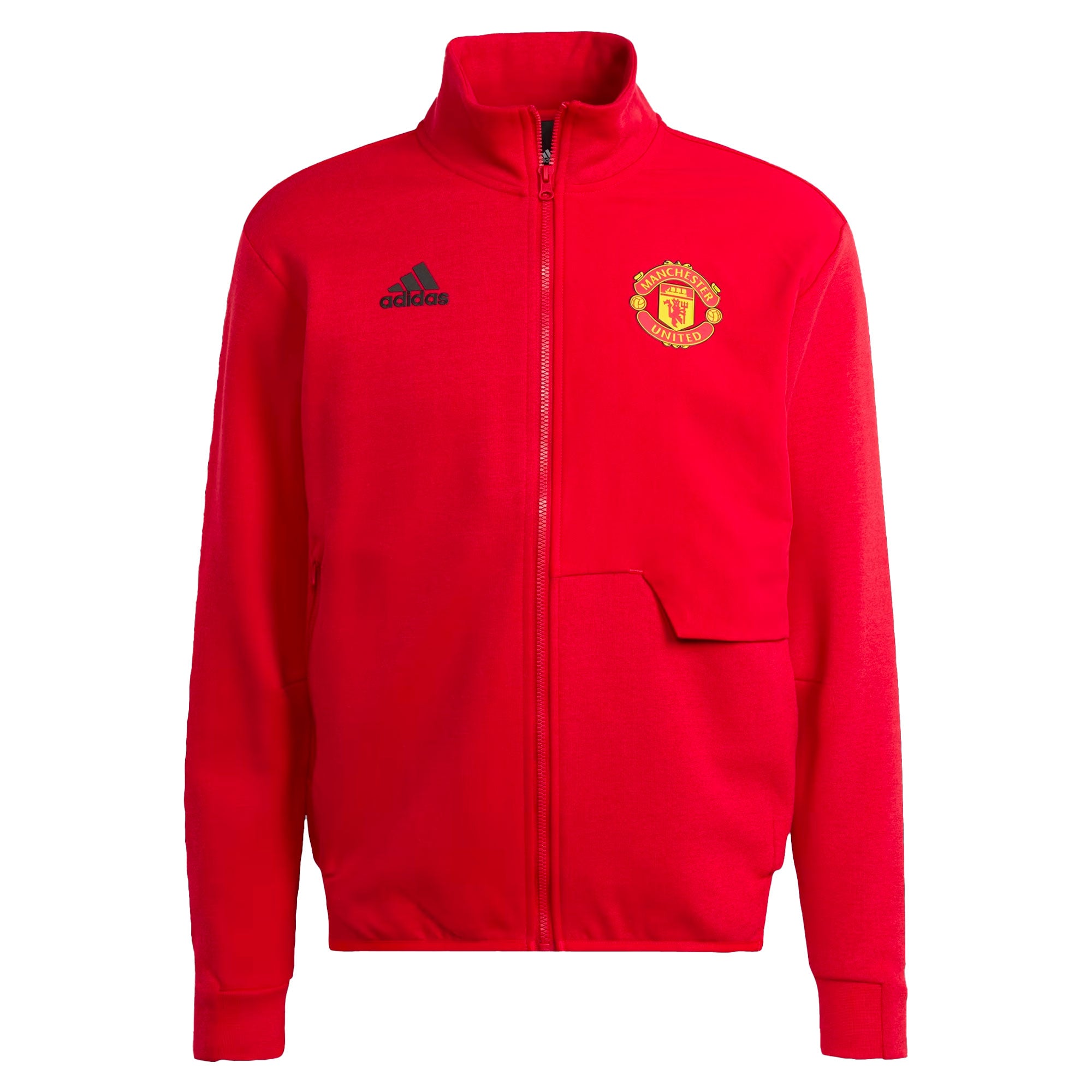 adidas Men's Manchester United 2023/24 Anthem Jacket Red、mySite、bottomscart