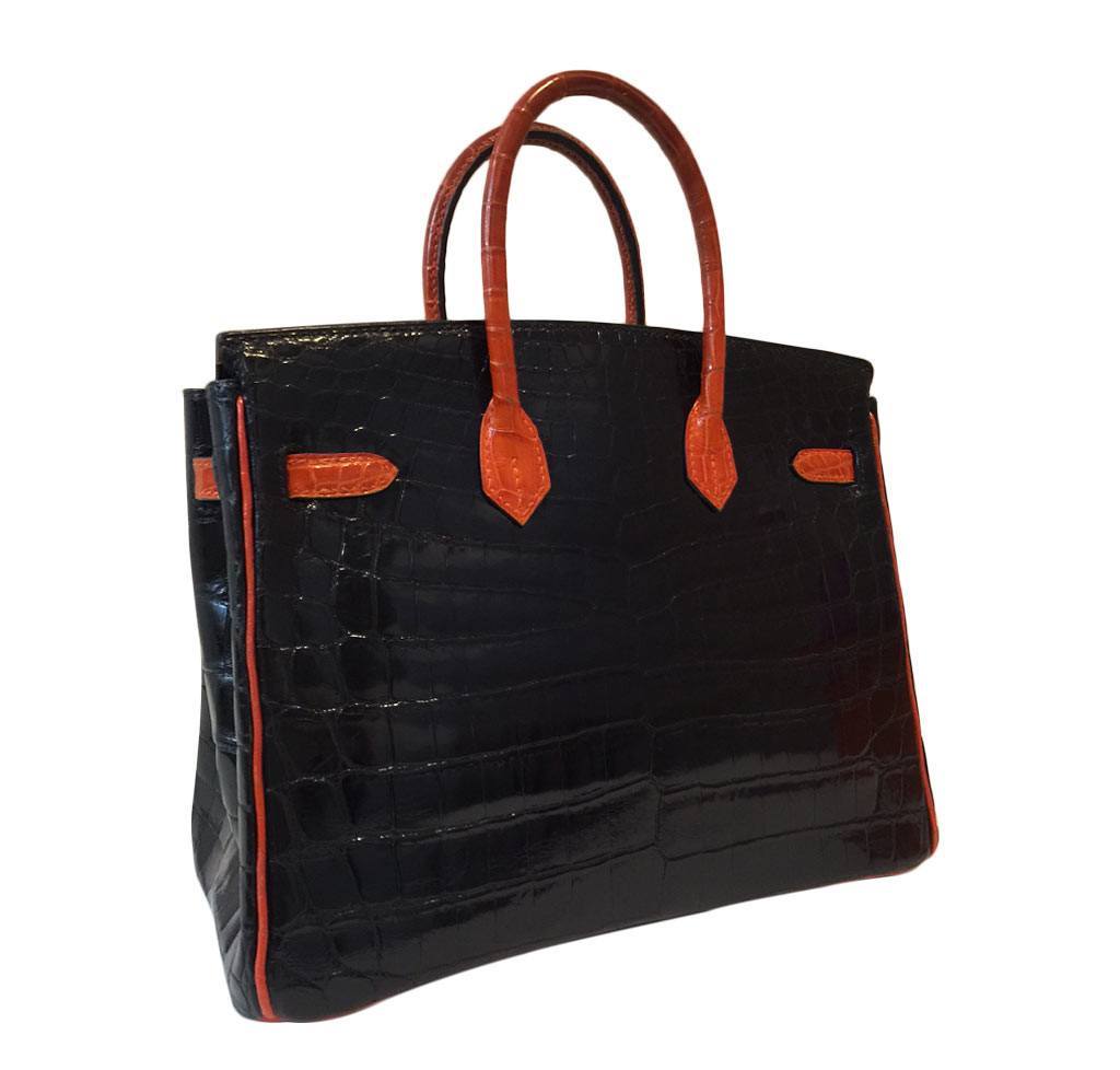 Hermès Bi-Color Birkin Crocodile Bag 25cm、mySite、garminoutage.com