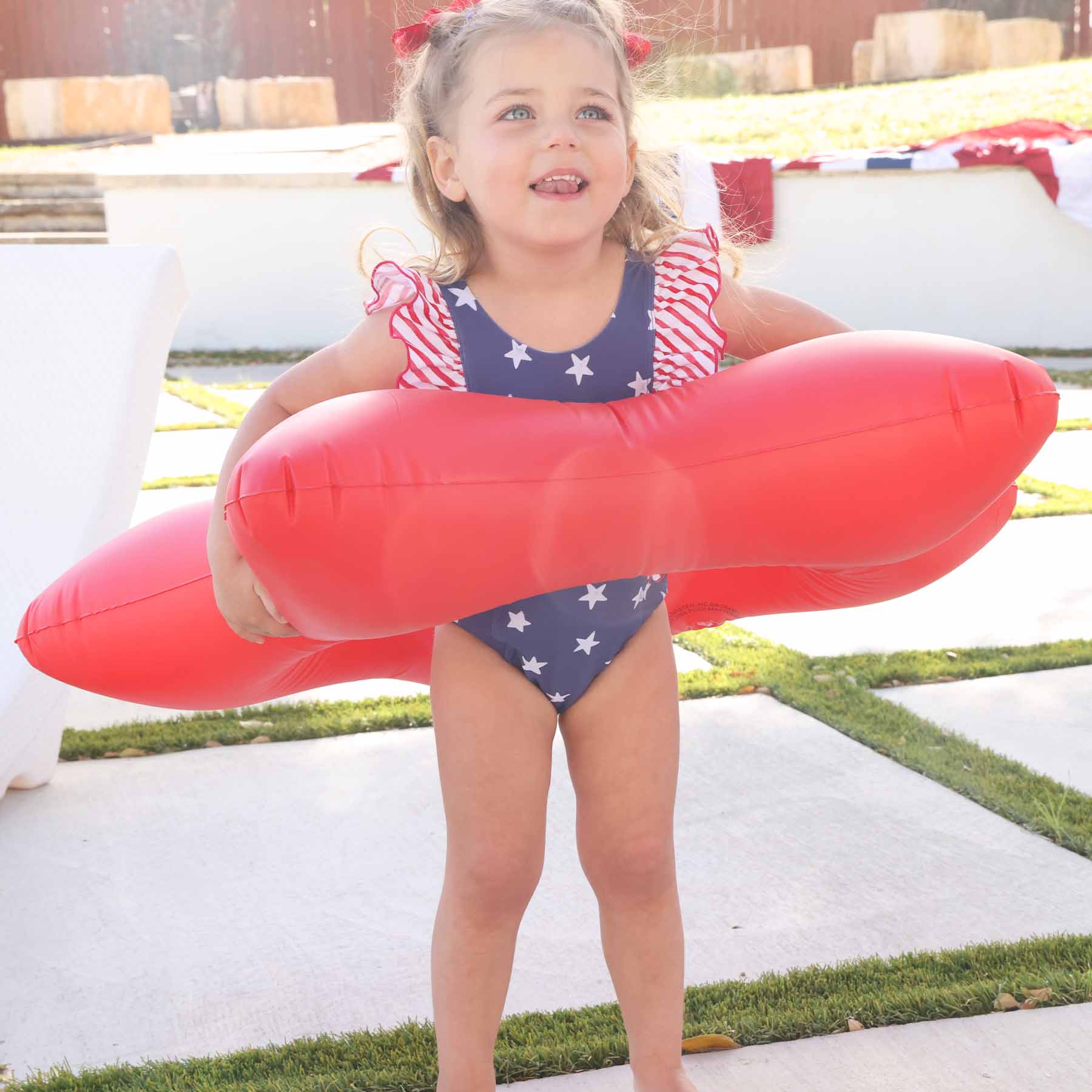  Double Ruffle One Piece | Star-Spangled Summer、mySite、layawaytickets