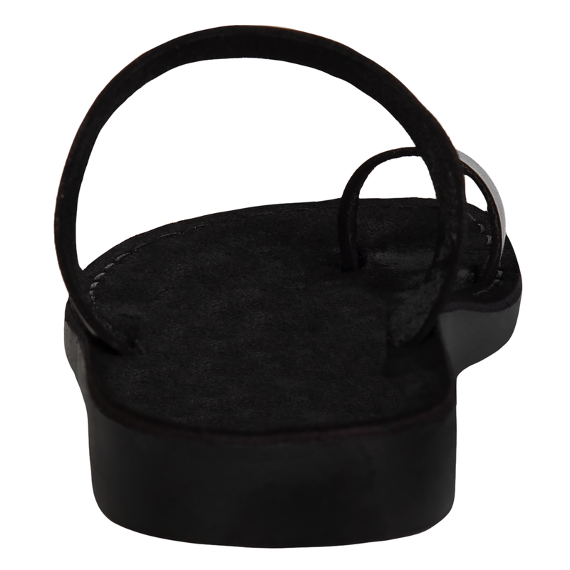  Holy Land Market Men/Women Biblical Jesus Leather/Suede Sandals/Slides From Jerusalem (Black Suede III)、mySite、elrpsem3k