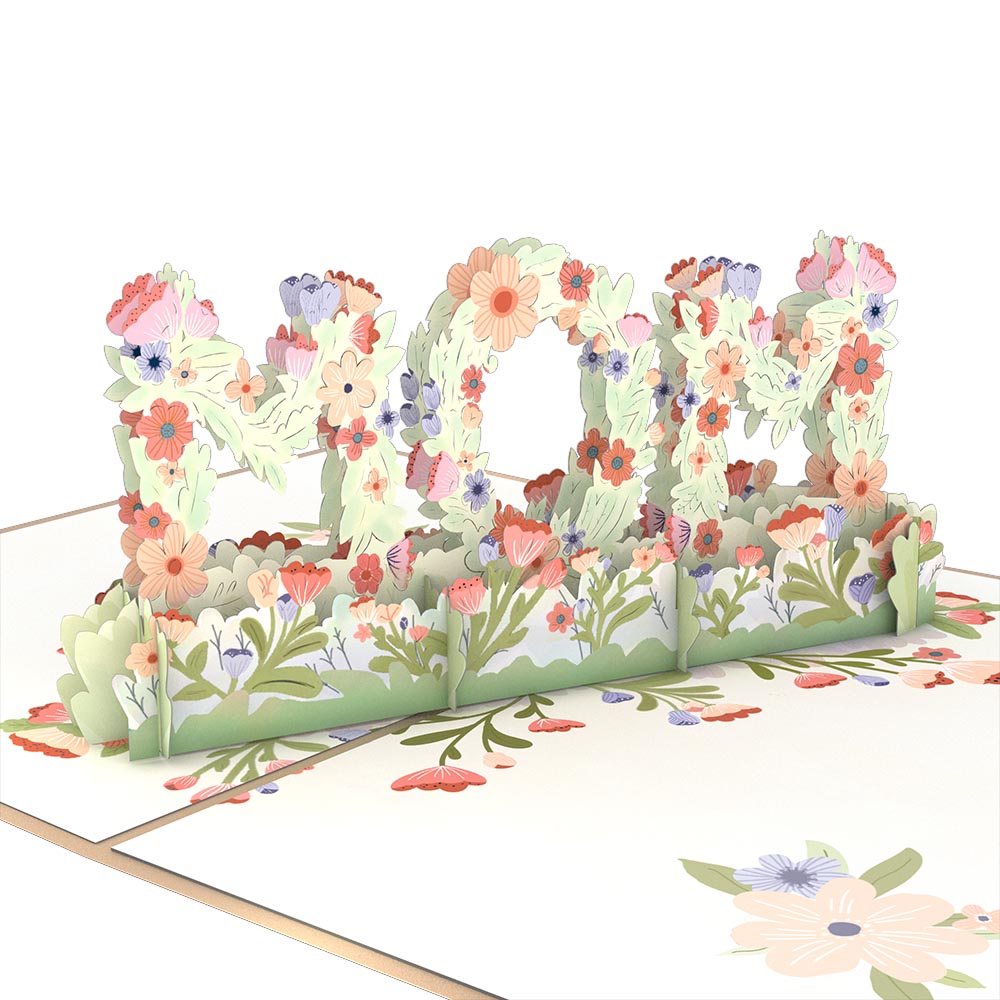 Floral Mom Pop-Up Card、mySite、solidvoid