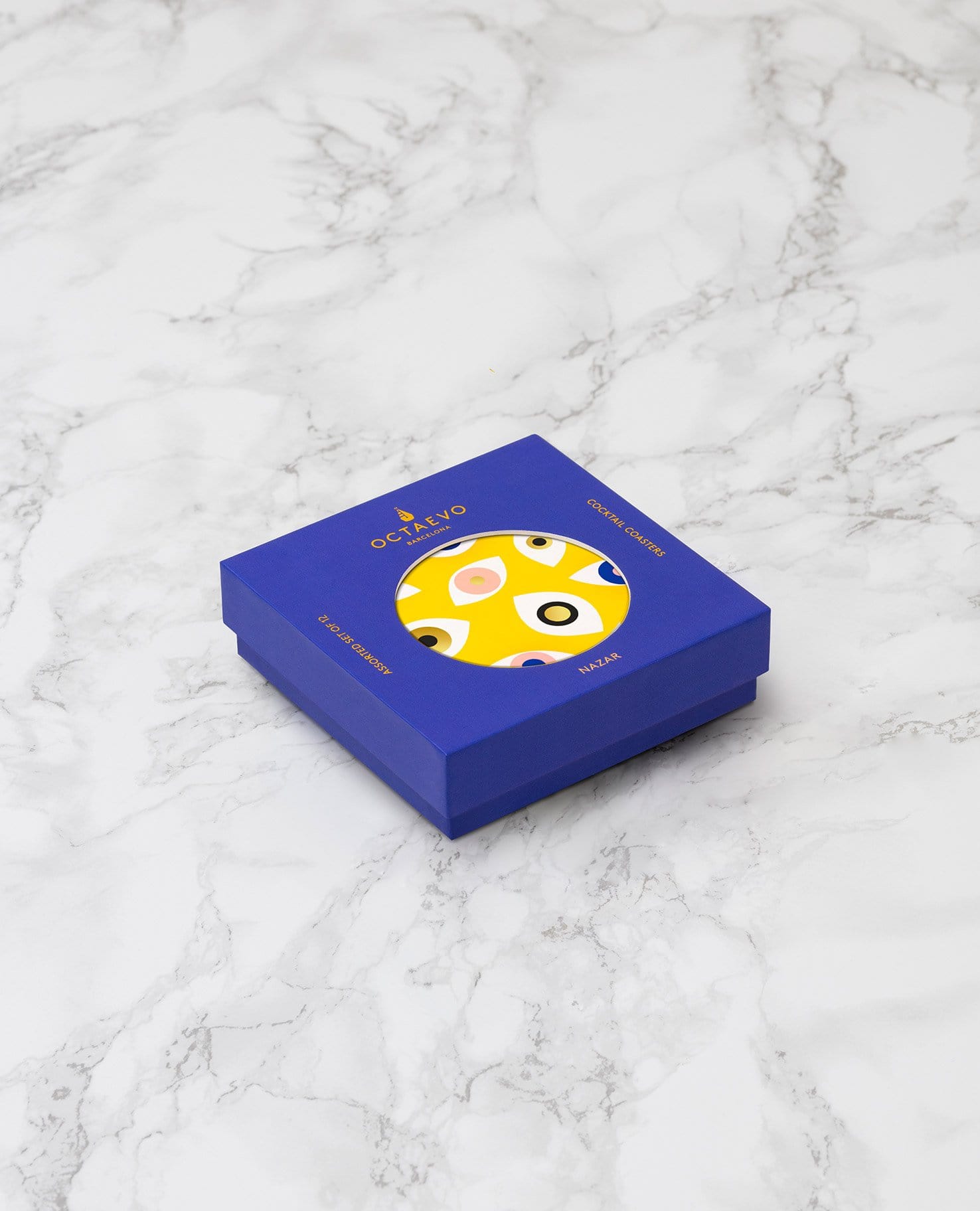 Evil Eye Paper Cocktail Coasters by Octaevo、mySite、topwebapps