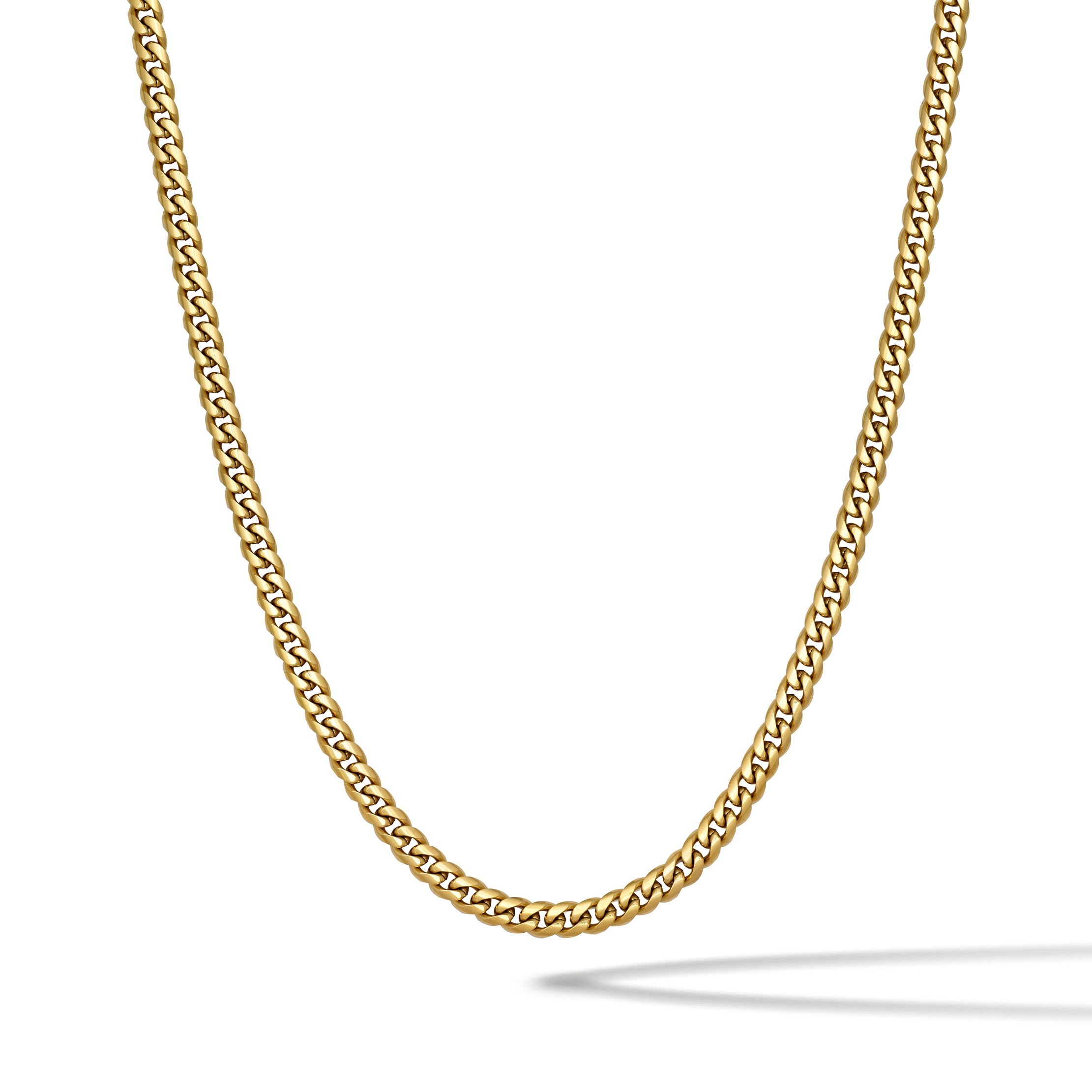 Cuban Chain Necklace, 5MM - 14K Gold、mySite、botmansion