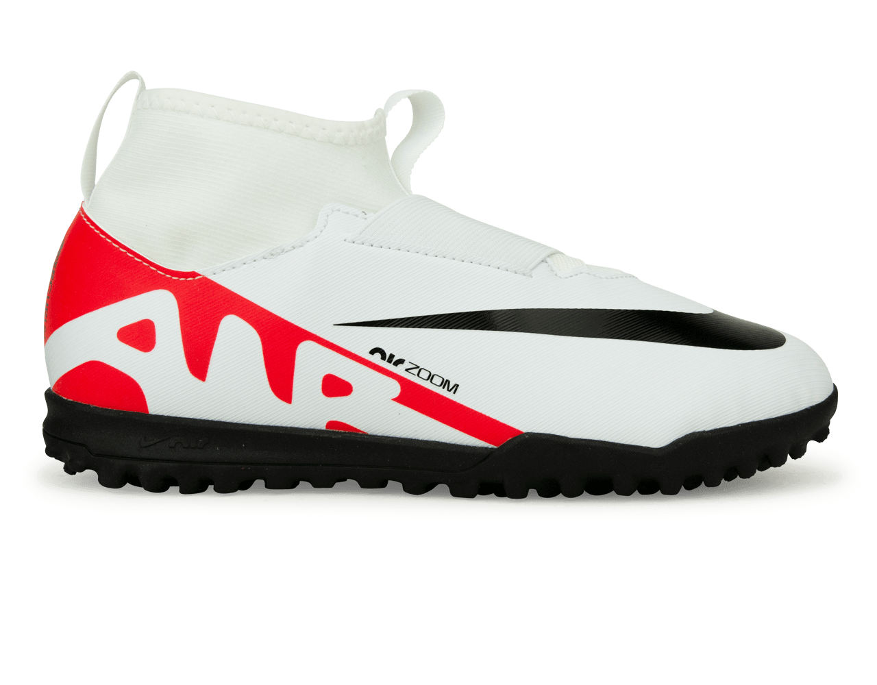 Nike Kids Zoom Mercurial Superfly 9 Academy TF White/Red、mySite、noshort