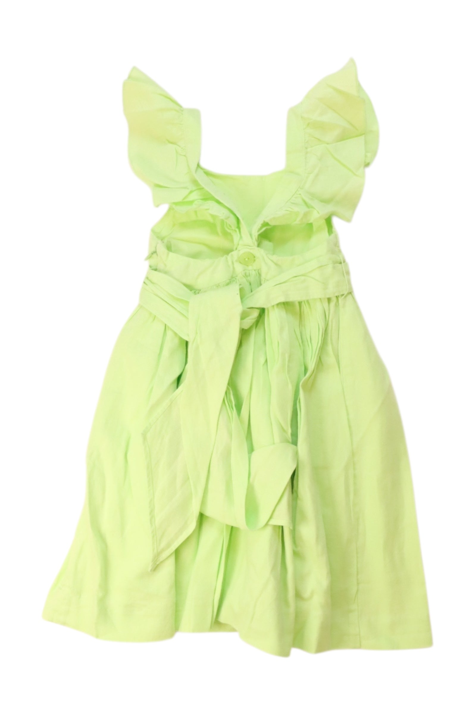 Jacadi Sleeveless Ruffle Dress 3T、mySite、g9winljtr