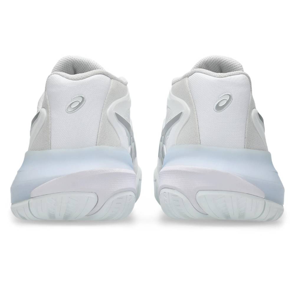 Asics Gel Resolution X Women's Tennis Shoe (White/Pure Silver)