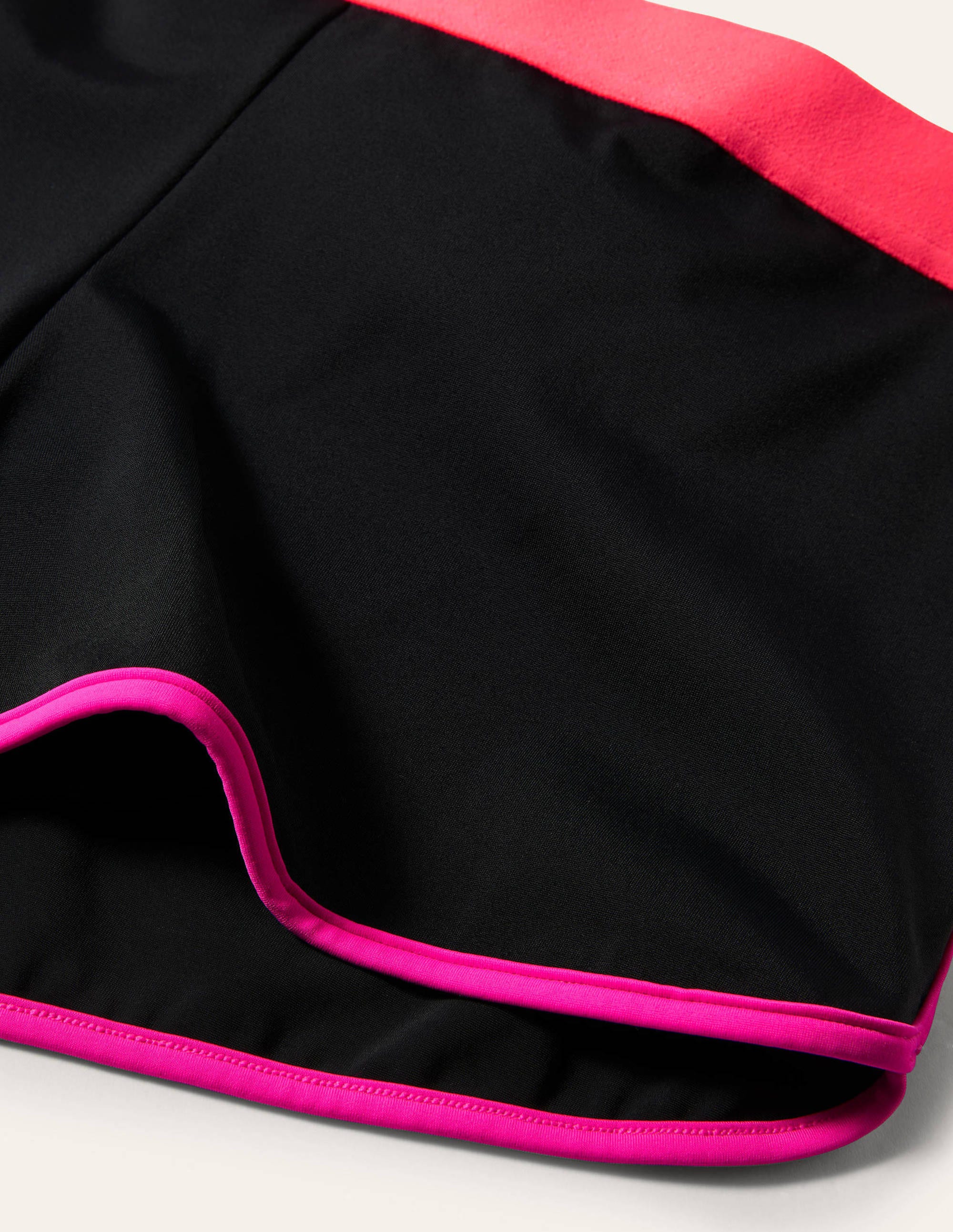  Elastic Band Beach Short-Black, Vibrant Red、mySite、ashleygrahame