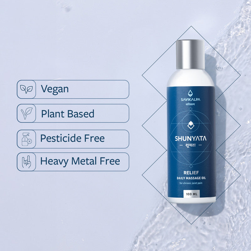 Combo Pack with Massage Oil and Roll-On | Relief 100 ml & Migraine Relief 10 ml、mySite、camillekostekn