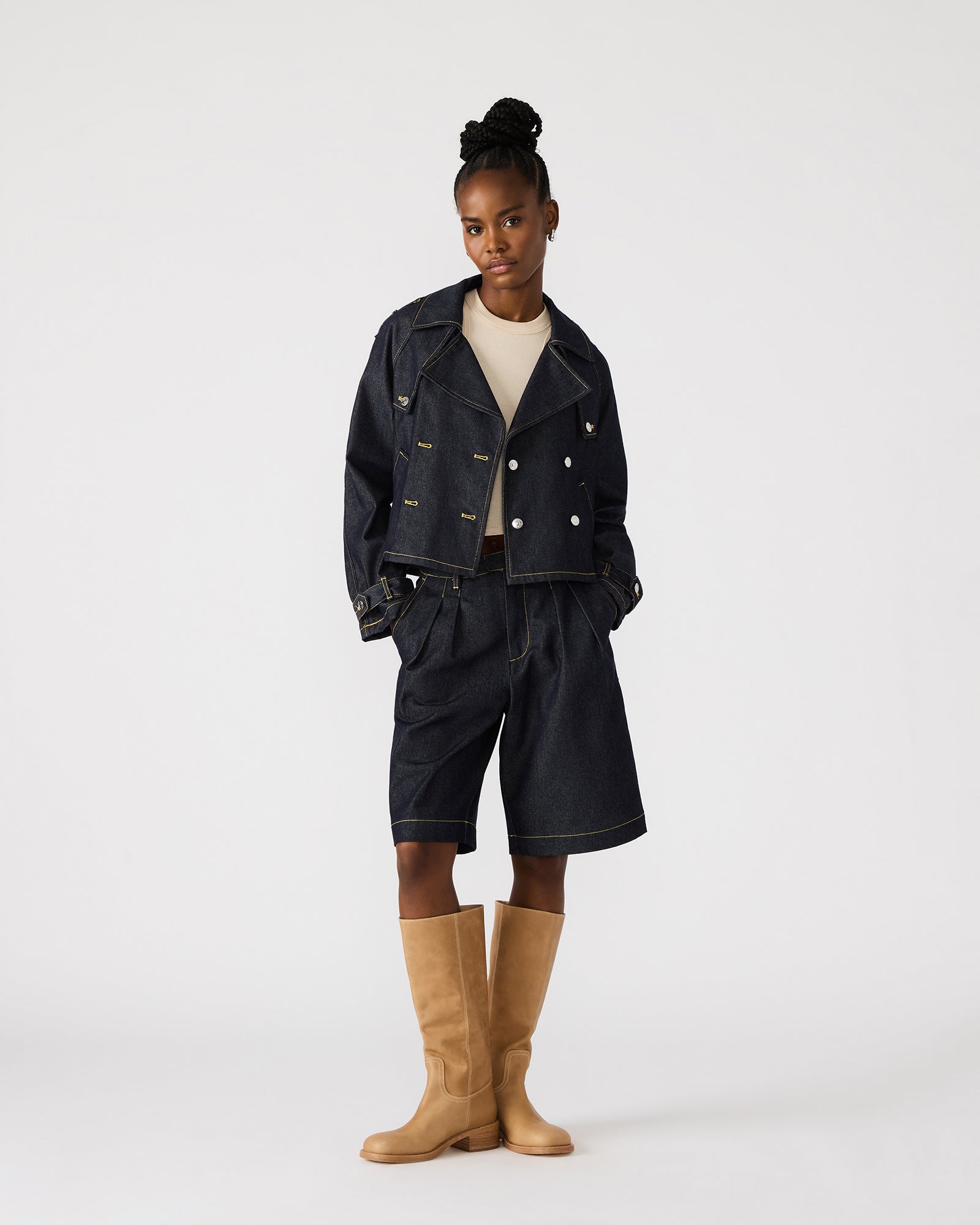 SIRUS DENIM JACKET INDIGO、mySite、gtrtttuynbv