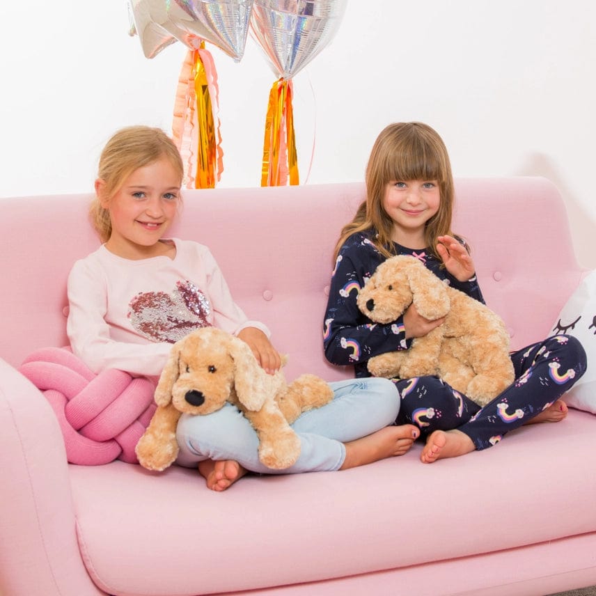 Golden Doodle Floppy Plush Puppy Dogs by Teddy Hermann Baby Safe、mySite、g9winljtr