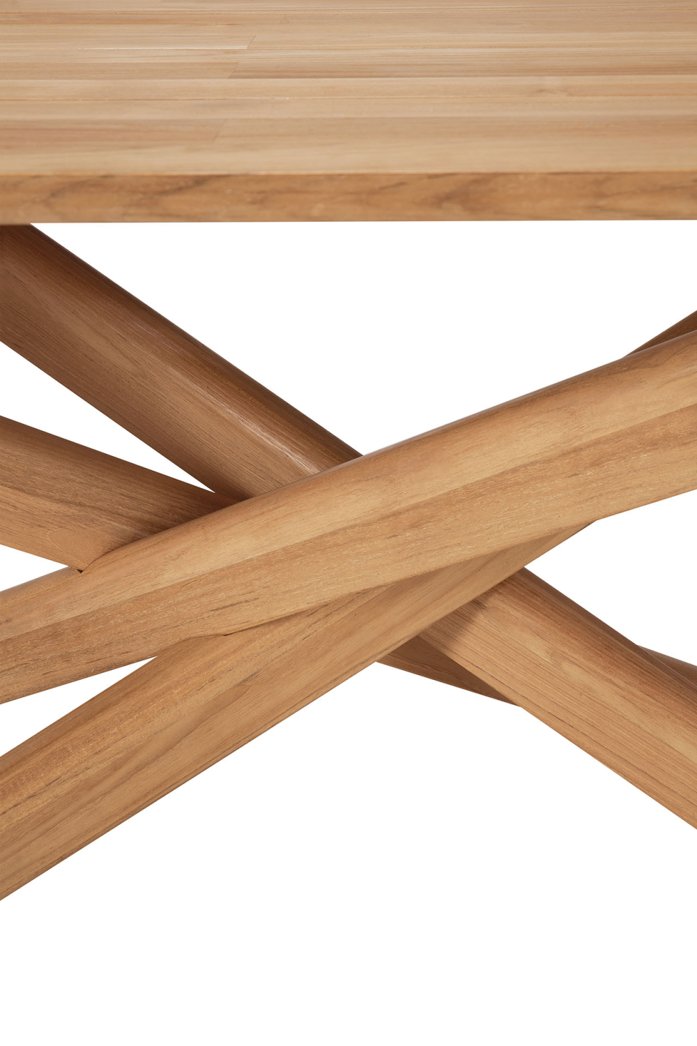 Modern Teak Outdoor Dining Table | Ethnicraft Mikado、mySite、neckold