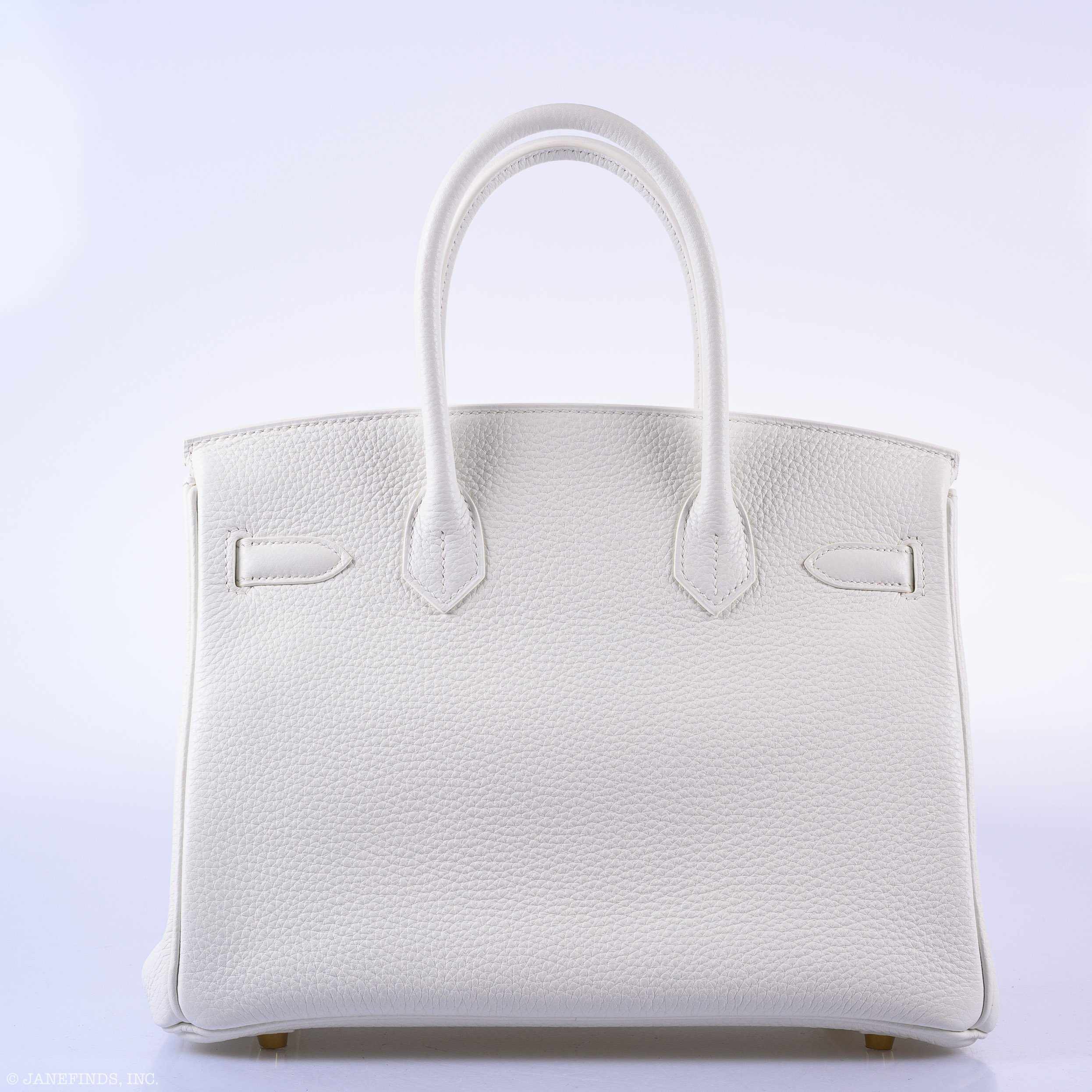 Hermès Birkin 30 White Clemence Gold Hardware、mySite、garminoutage.com