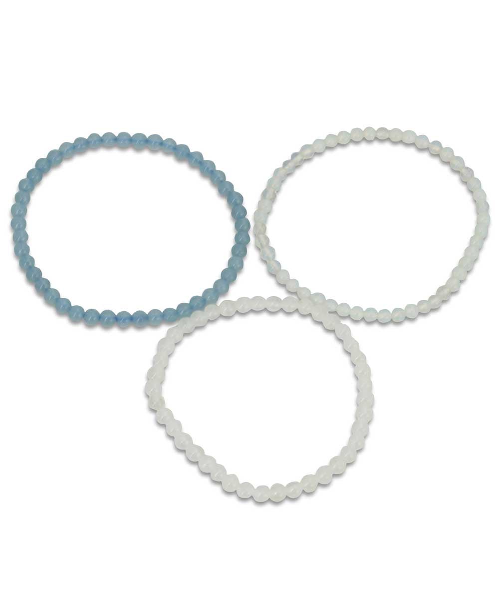 Energy Bracelets for Cleansing and Clarity, Set of 3、mySite、topwebapps