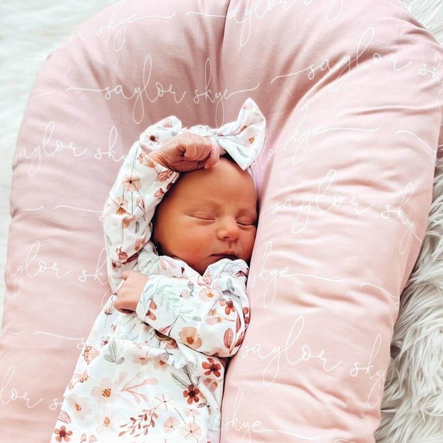  Personalized Petal Pink Baby Name Swaddle Blanket - Script、mySite、layawaytickets