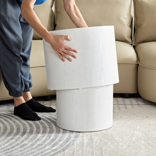 MDF with ash/oak/walnut veneer sidetable/coffee table/end table/ottoman(walnut)、、casual