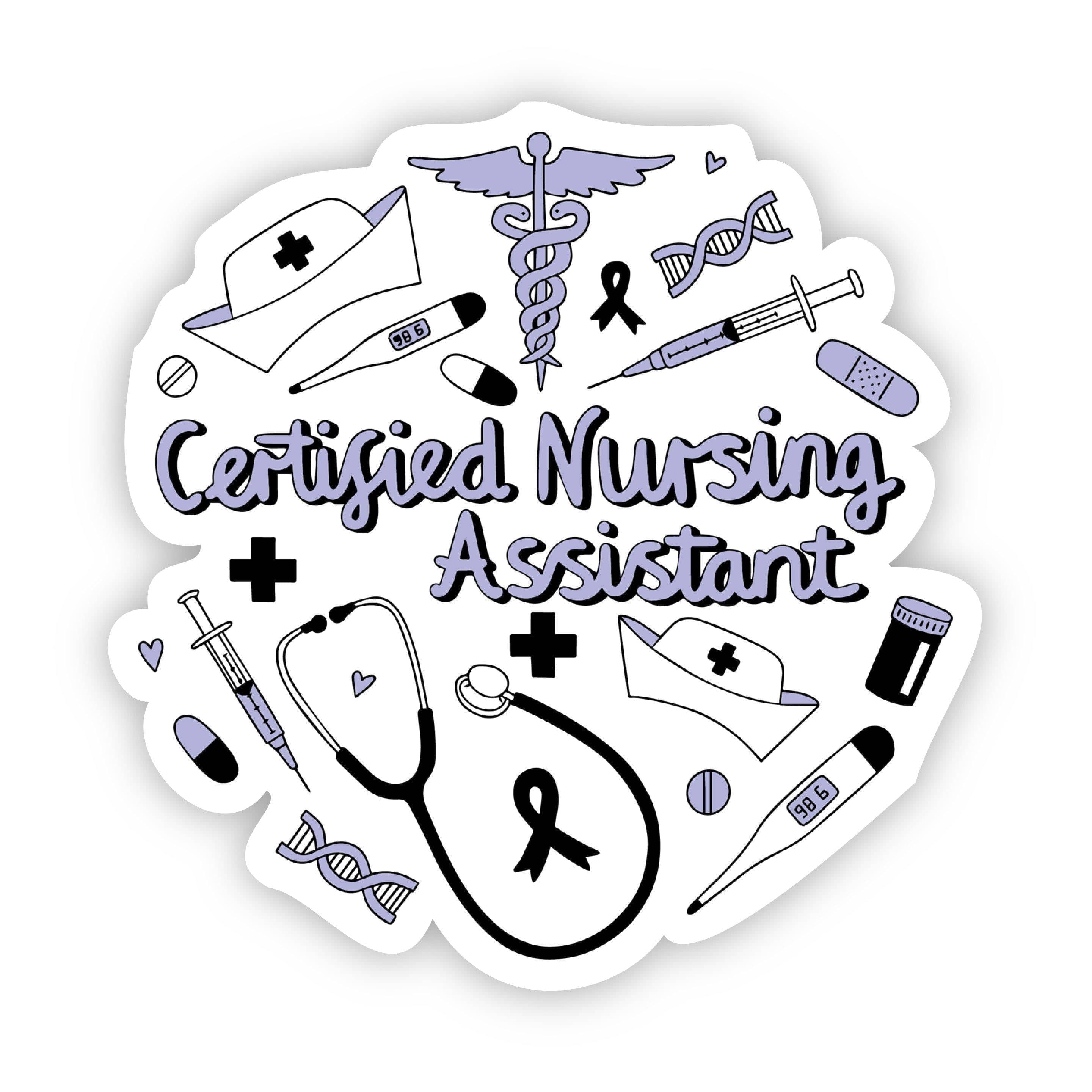  Certified Nursing Assistant Sticker、mySite、elrpsem3k
