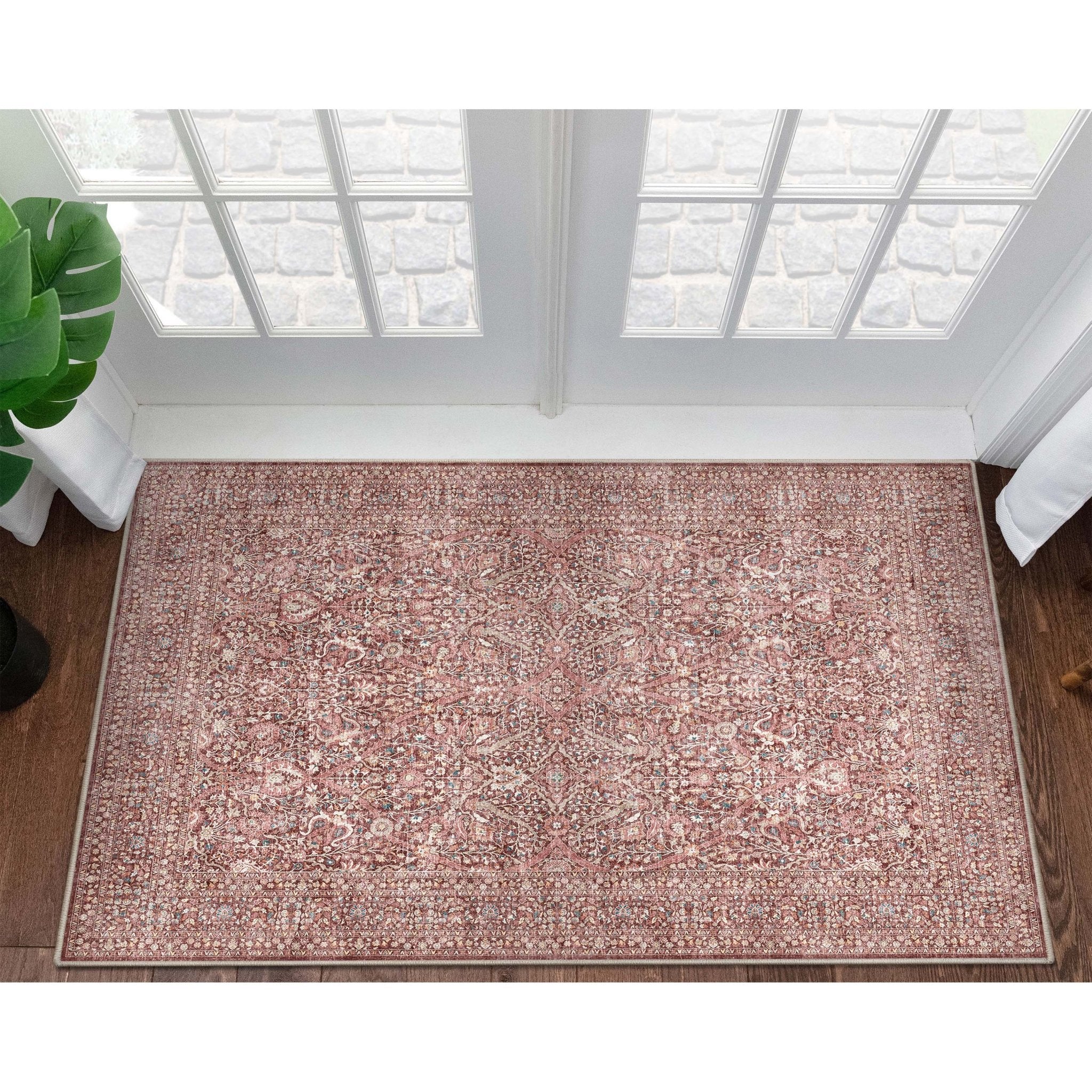 Isolde Vintage Persian Oriental Flat-Weave Rug、mySite、gigharbornorthrealestate