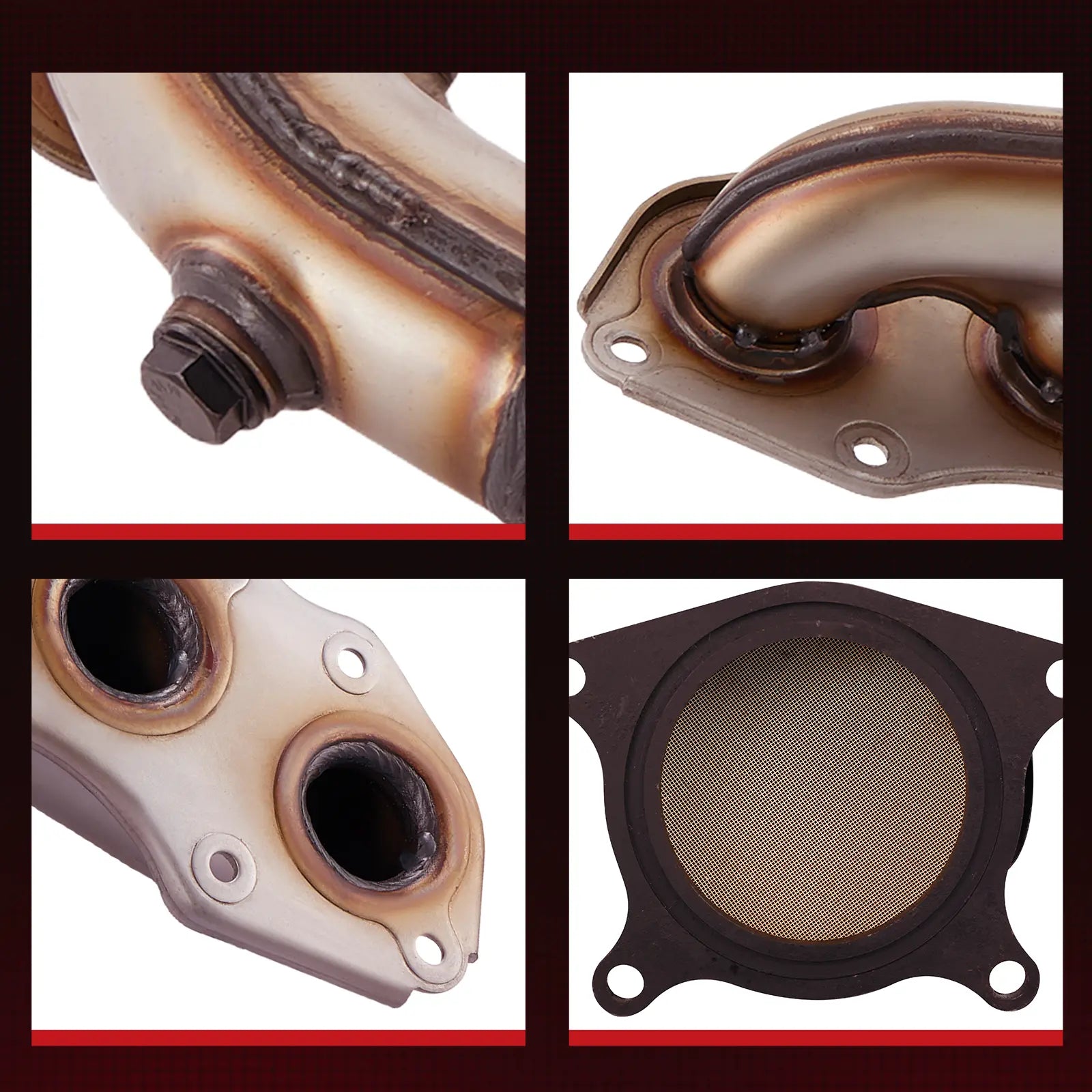 Exhaust Manifold Catalytic Converter Kit for 2006 - 2017 Lexus IS250/IS350/GS350/RC350 2.5L/3.5L V6 2PC、mySite、nflplayoffbracketp