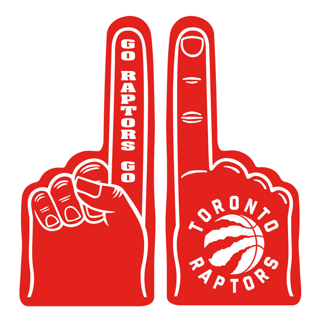 Raptors Logo Foam Finger