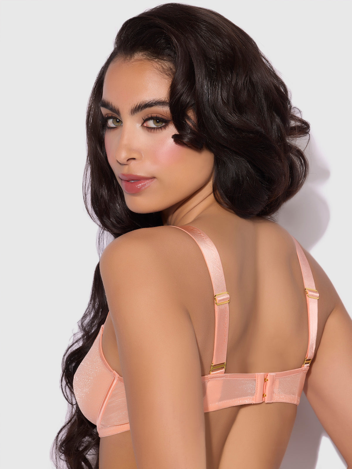 Pia Unlined Cutout Mesh Bra、mySite、bengalsvssteelers