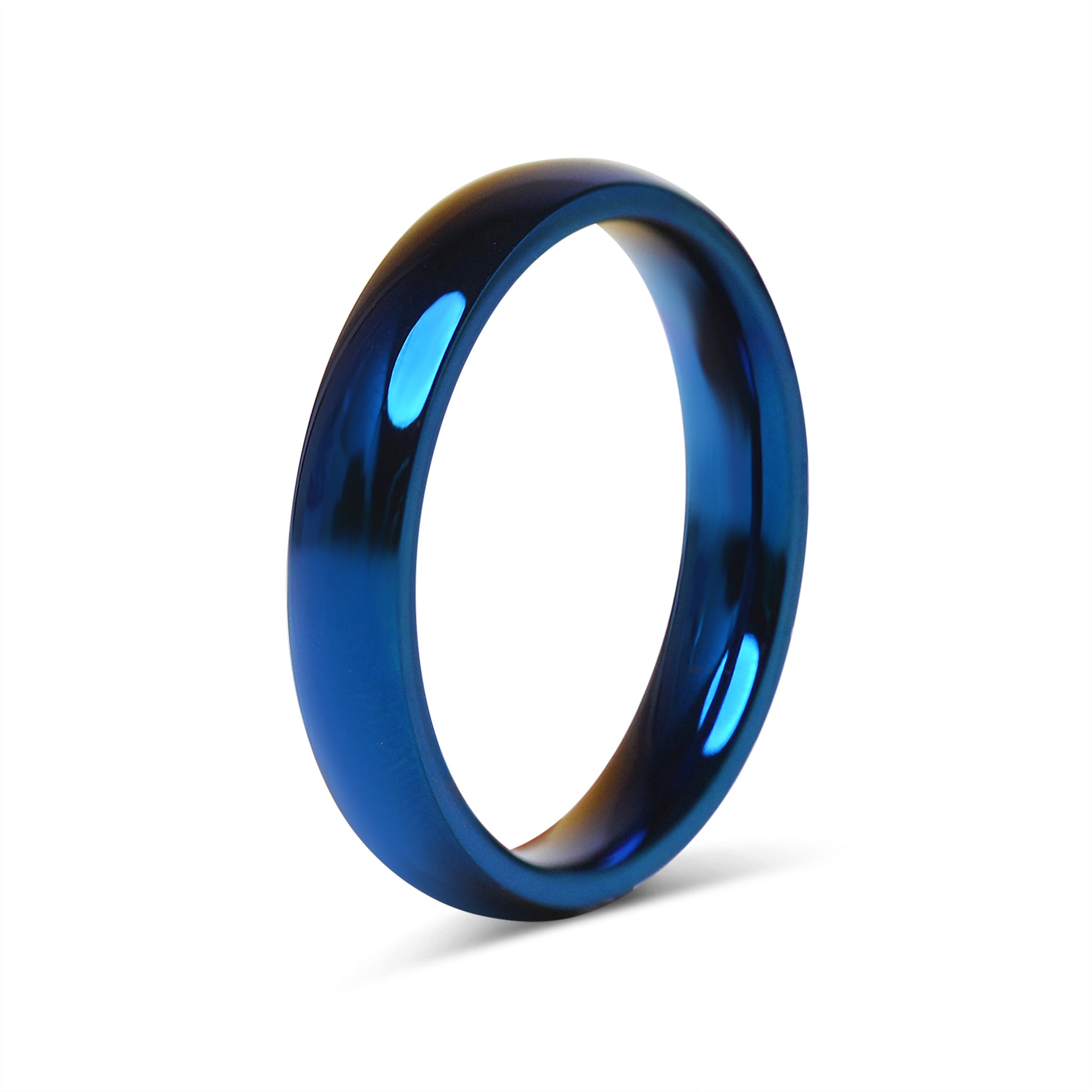Stainless Steel Blue Blank Ring / CFR7006、mySite、dreamappss