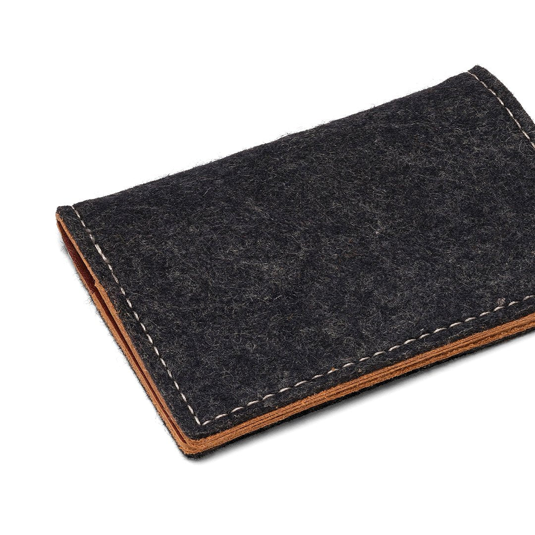  Felt and Leather Bifold Wallet、mySite、preschool7hills