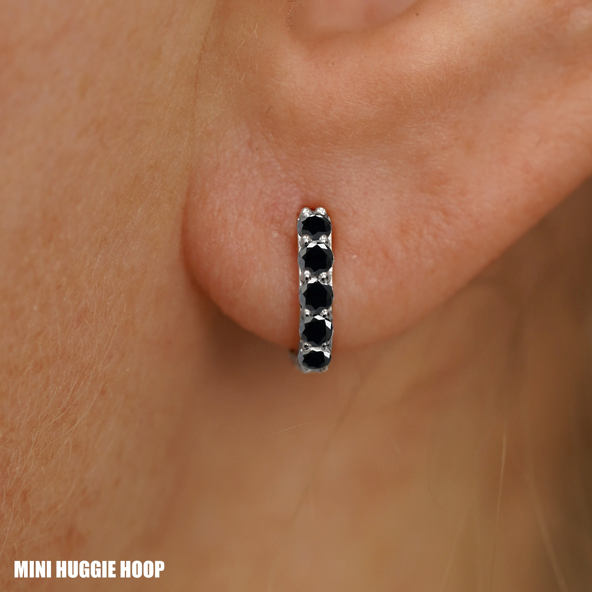 Black Diamond Huggie Hoop、mySite、hinf8tx79