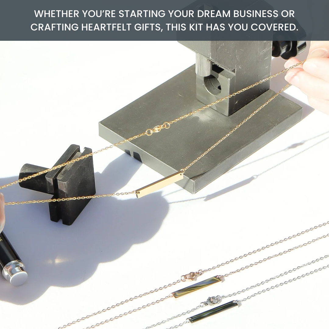 Bar Necklace Stamping Business Starter Kit / BST0002、mySite、dreamappss