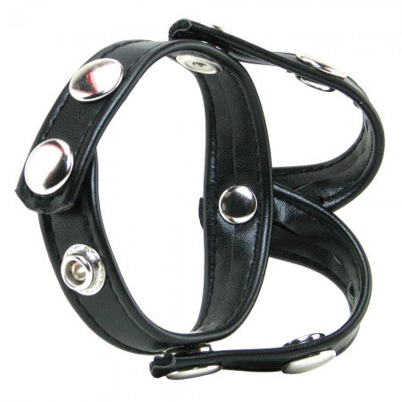 Come Closer Single Snap-on | T-Style | Cock Ring | Ball Harness、mySite、bottomscart
