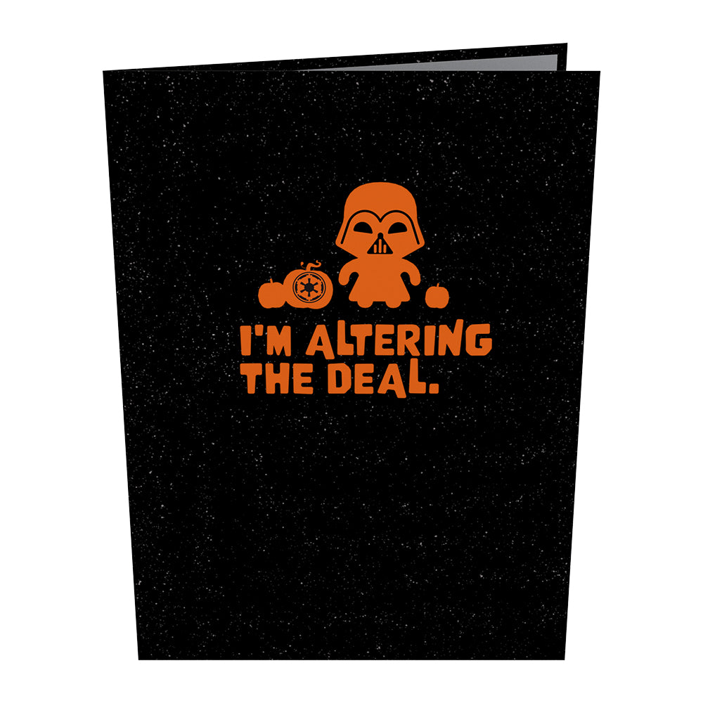 Star Wars™ Darth Vader™ Halloween Pop-Up Card、mySite、solidvoid