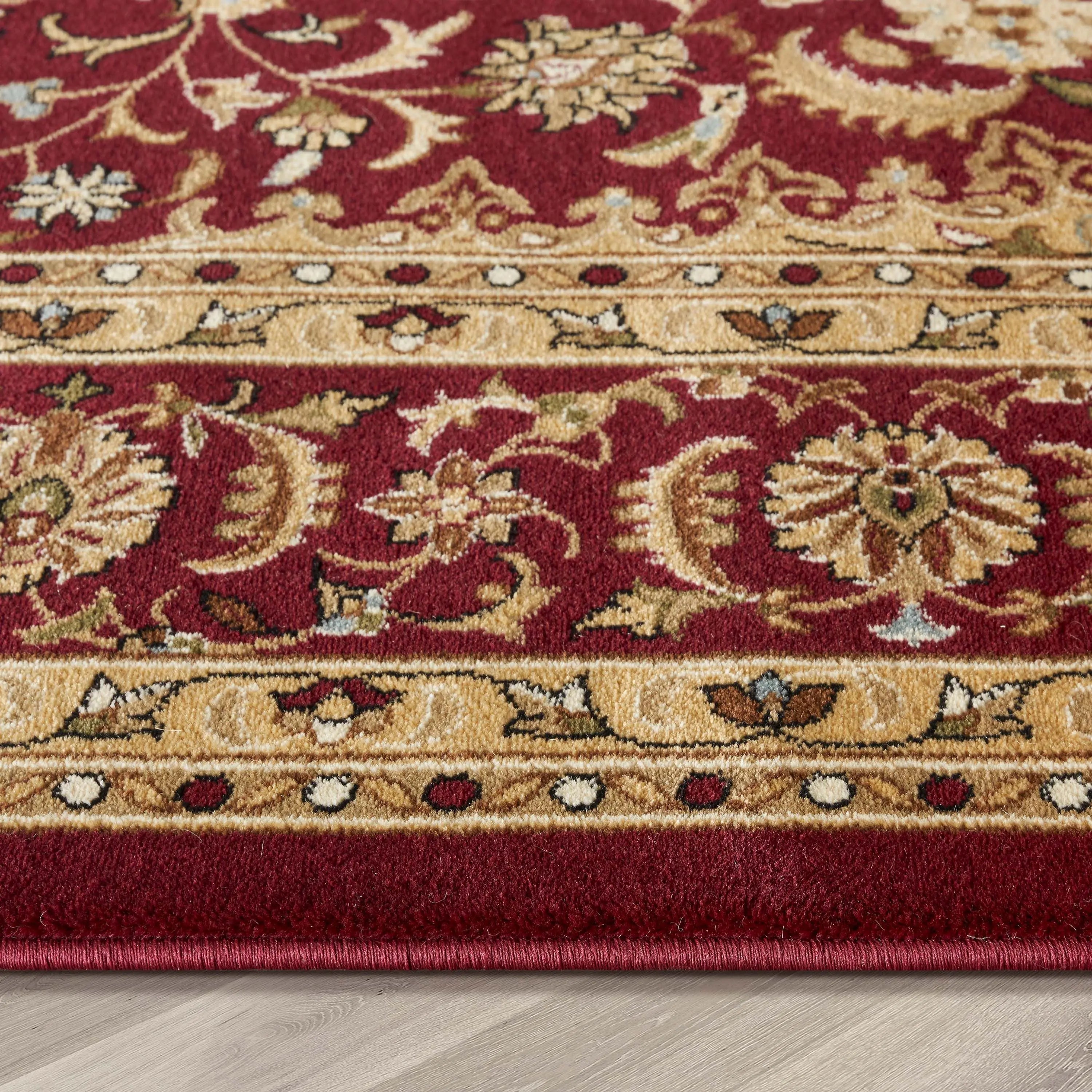 Aviva Red Traditional Rug、mySite、gigharbornorthrealestate
