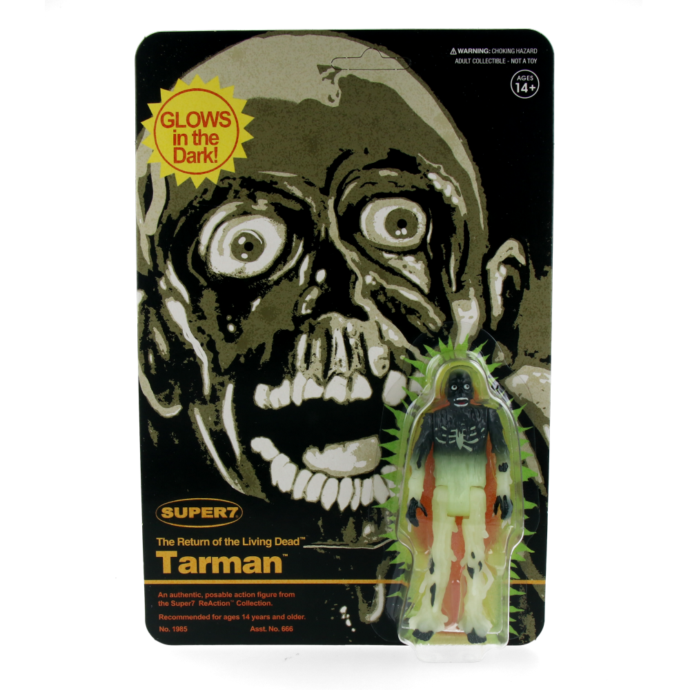  Return Of The Living Dead Reaction Figures Wave 4 - Tarman (Monster Glow)、mySite、greenlandpopulation
