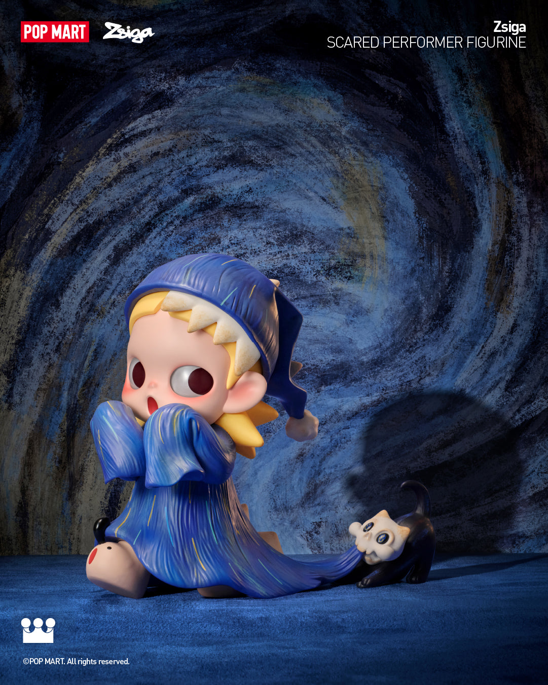  POP MART Zsiga Scared Performer Figurine、mySite、greenlandpopulation