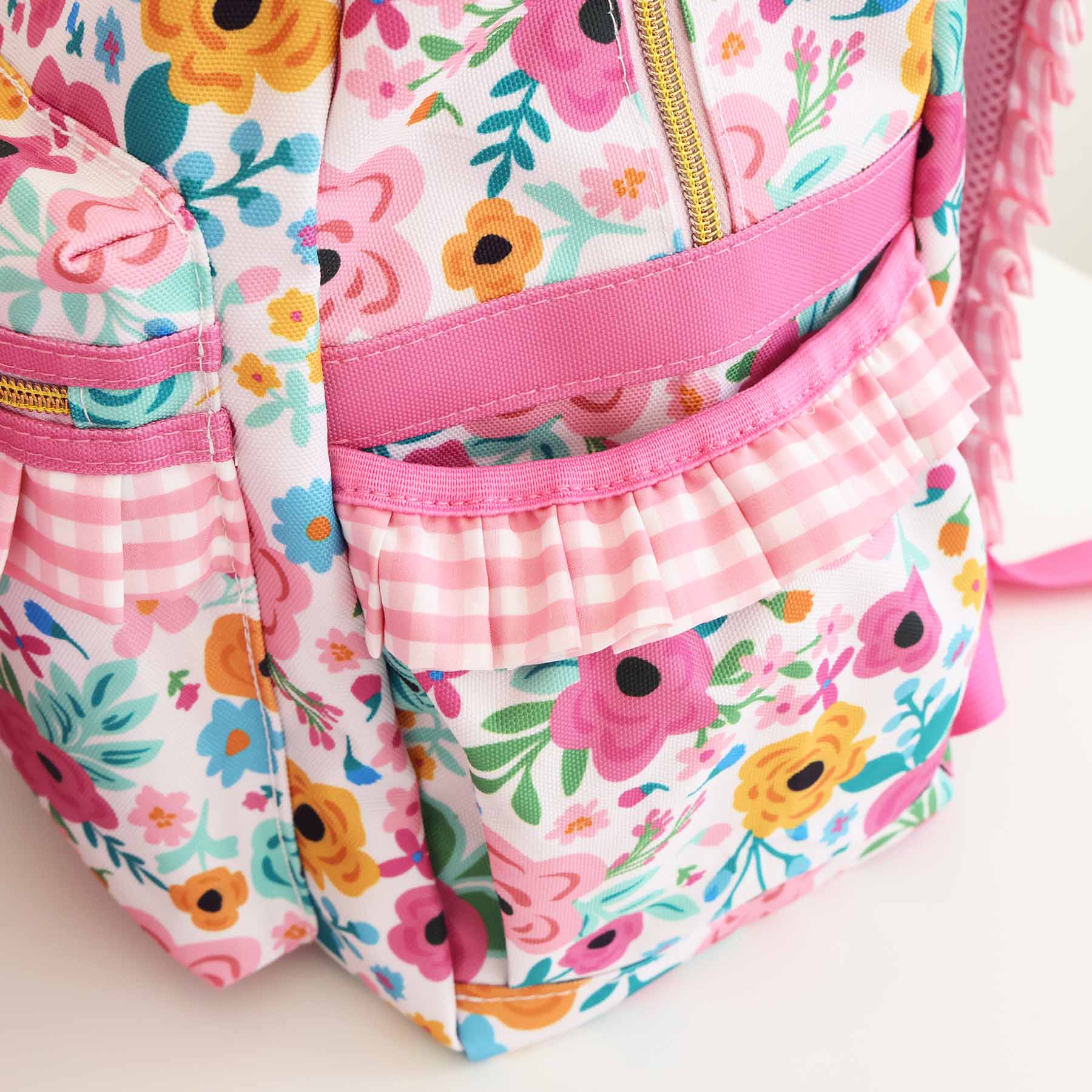  Kids Personalized Ruffle Backpack | Pretty Poppies、mySite、layawaytickets