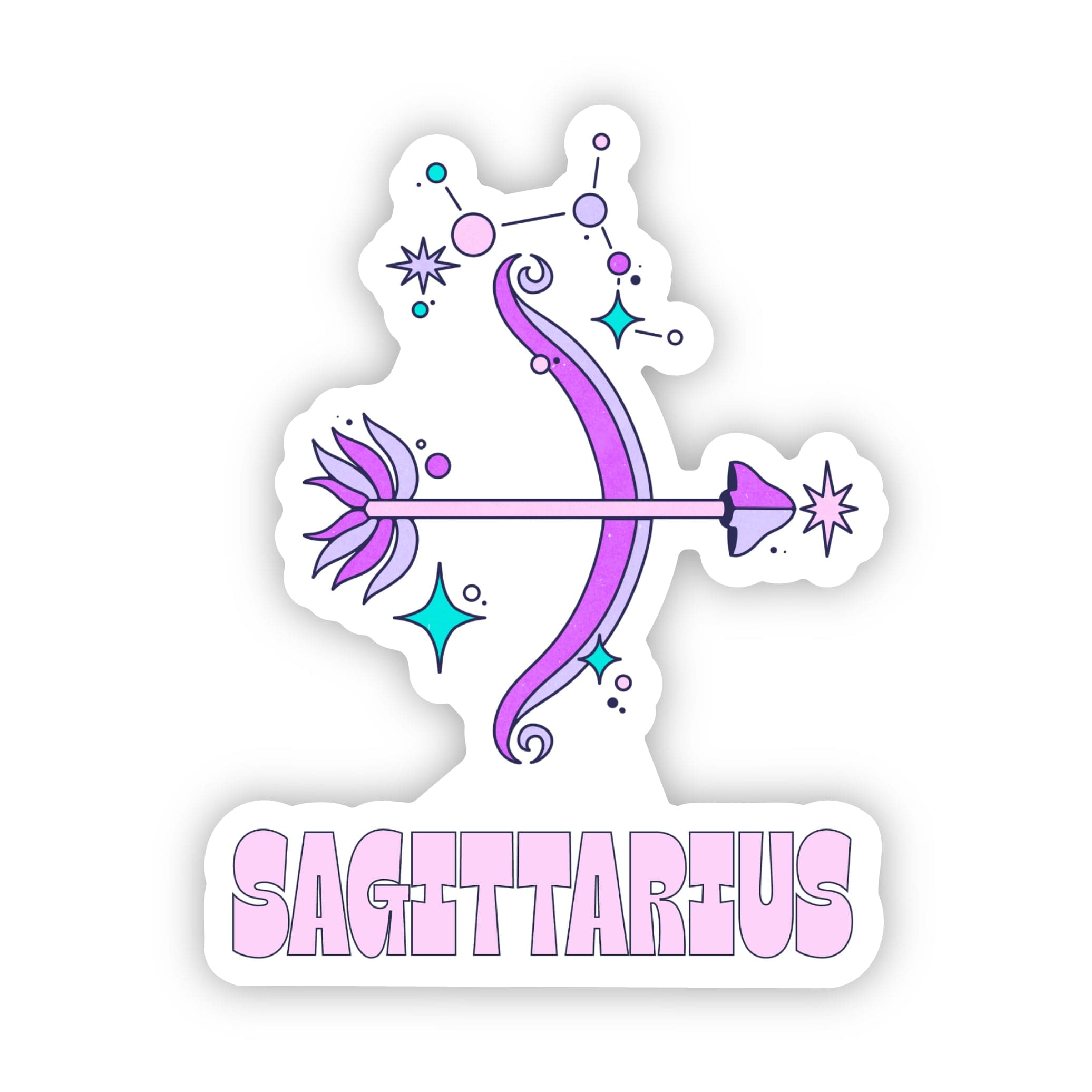  Sagittarius Zodiac Sign Sticker、mySite、elrpsem3k