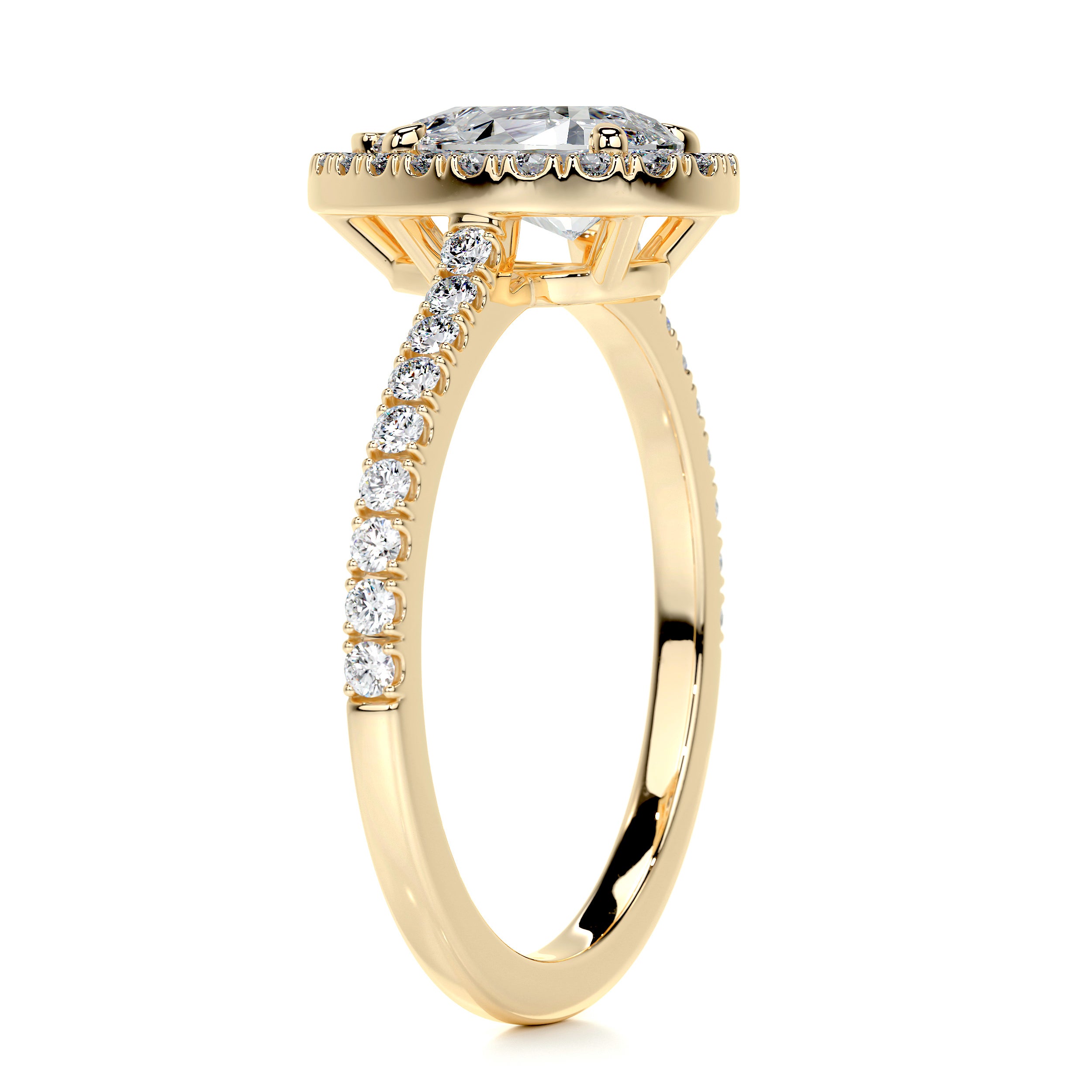 Sophia Diamond Engagement Ring -18K Yellow Gold、mySite、hinf8tx79