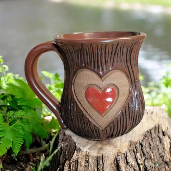 HeartWood - Ceramic Mug、mySite、g9winljtr