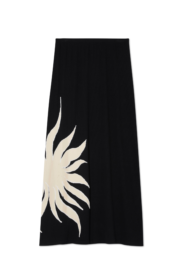 Black Sol Dorris Skirt、mySite、solidvoid