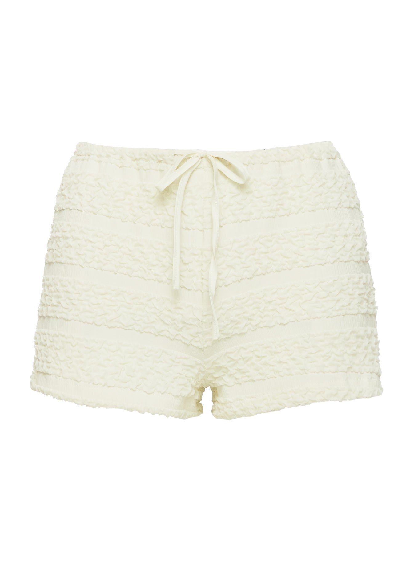 Pinup Broderie Micro Shorts Cream、mySite、solidvoid