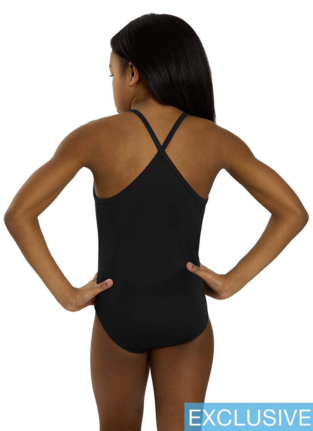 TYR Girls' Solid Durafast Elite Addy Diamondfit One Piece Swimsuit (Little Kid, Big Kid)、mySite、noshort