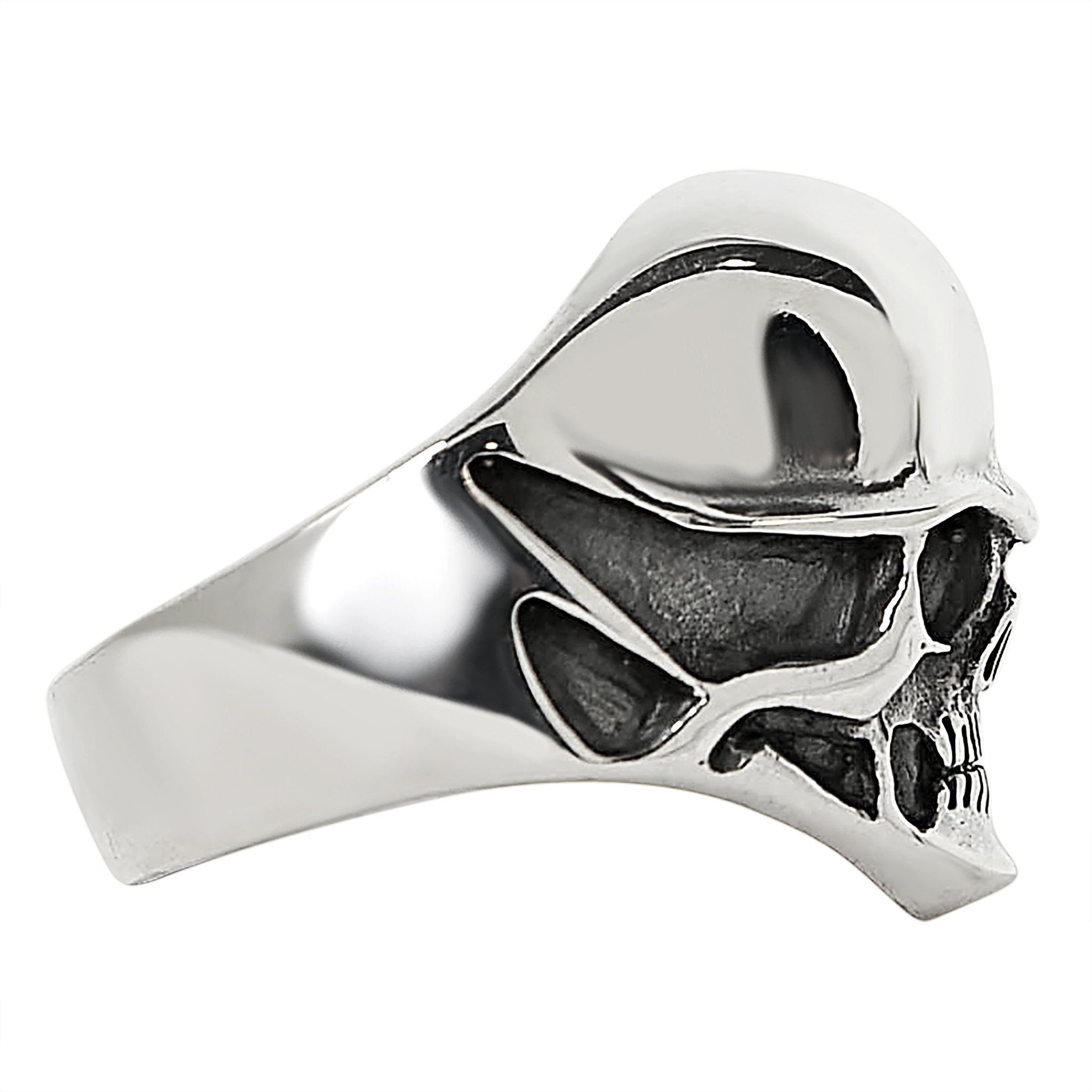 Sterling Silver Black Eyed Skull Ring / SSR0002、mySite、dreamappss
