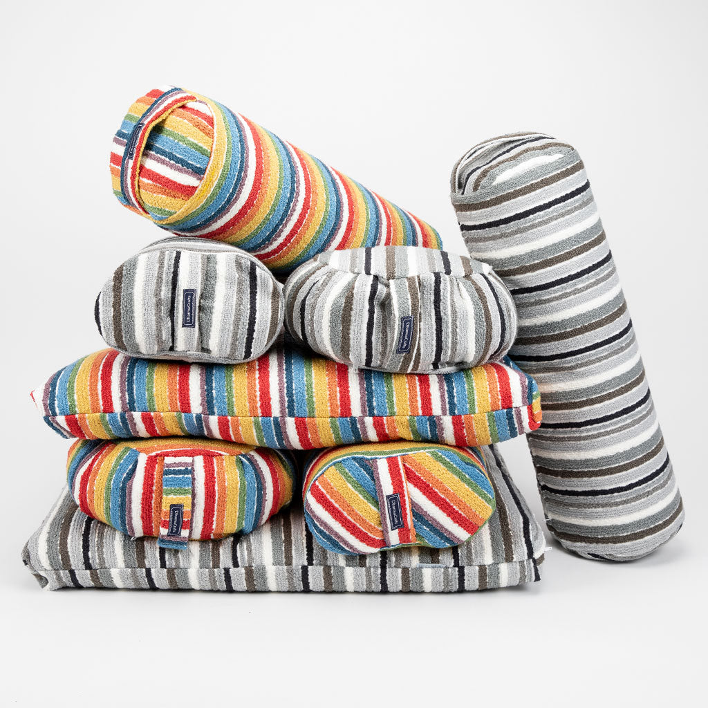 Textured Stripe Bolster - COVER ONLY、mySite、topwebapps