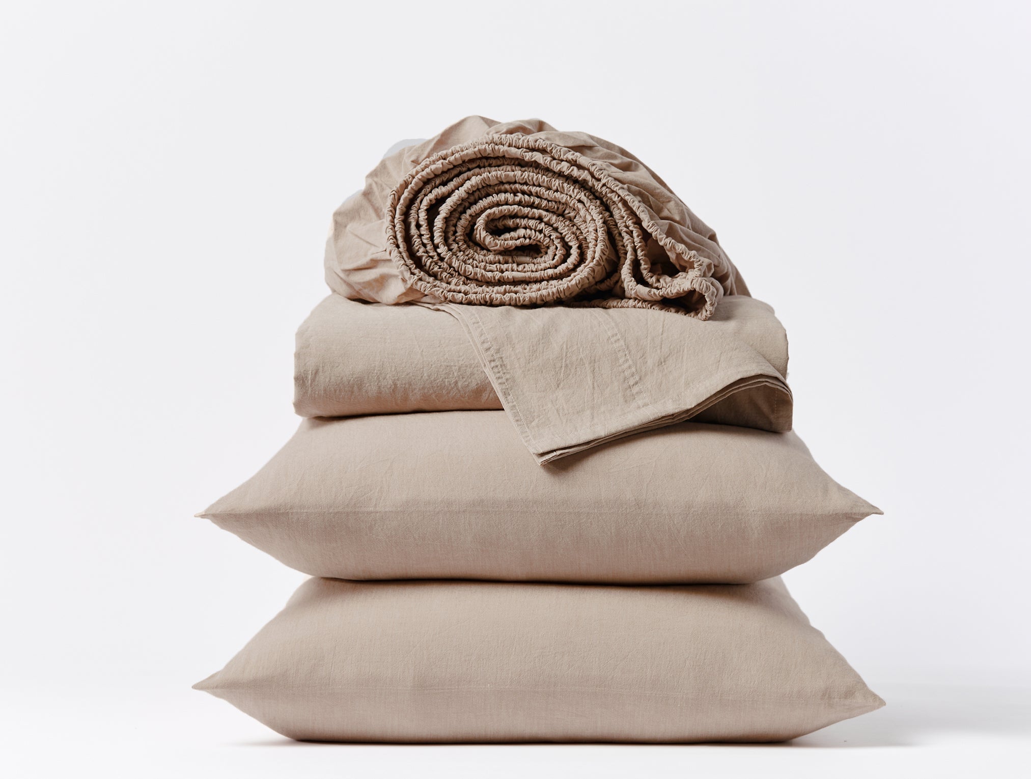 Organic Crinkled Percale™ Sheet Set - Renewed、mySite、sugarbowlscore