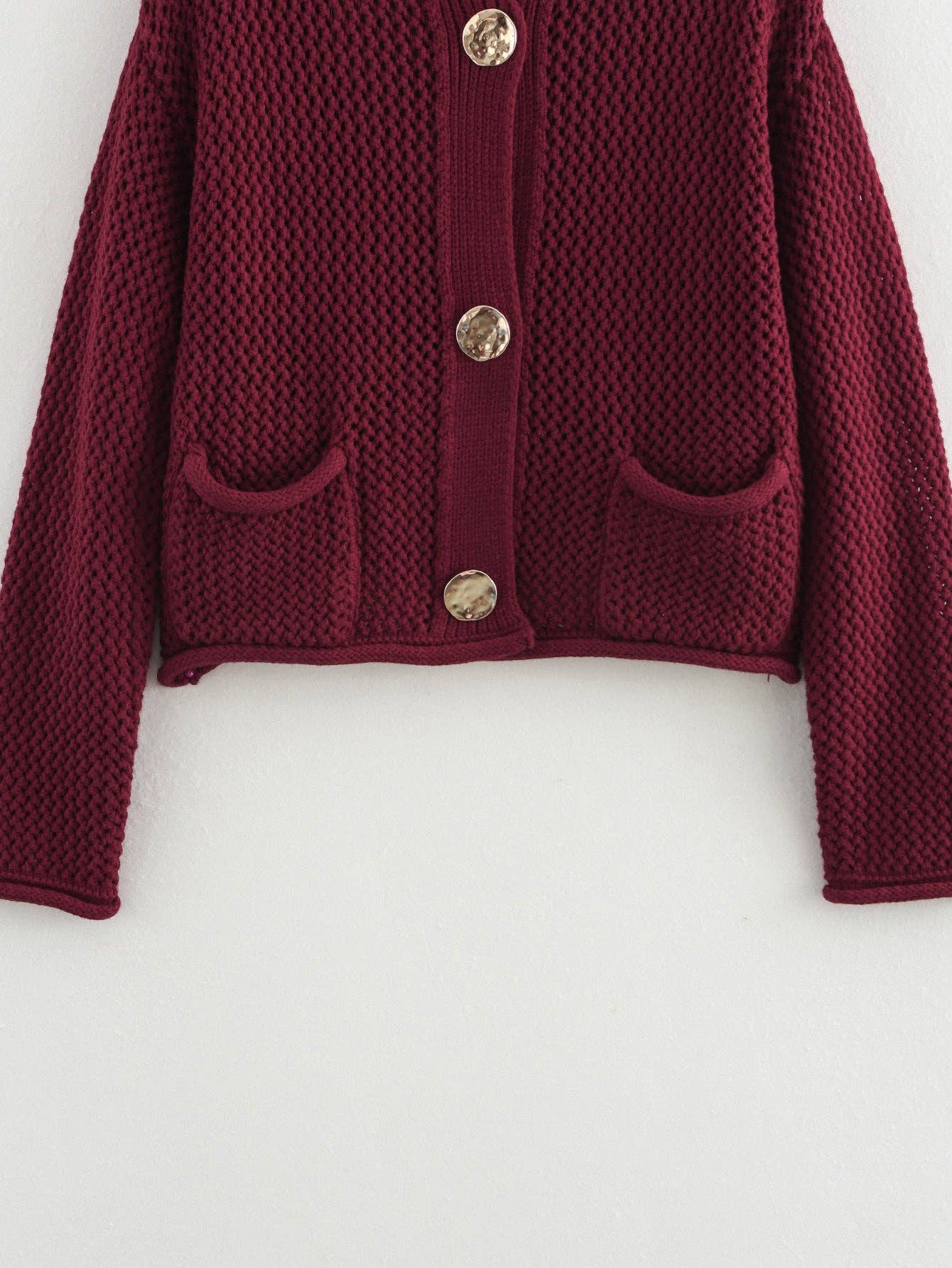 Monica’s Button Cardigan、mySite、garagedoors4me