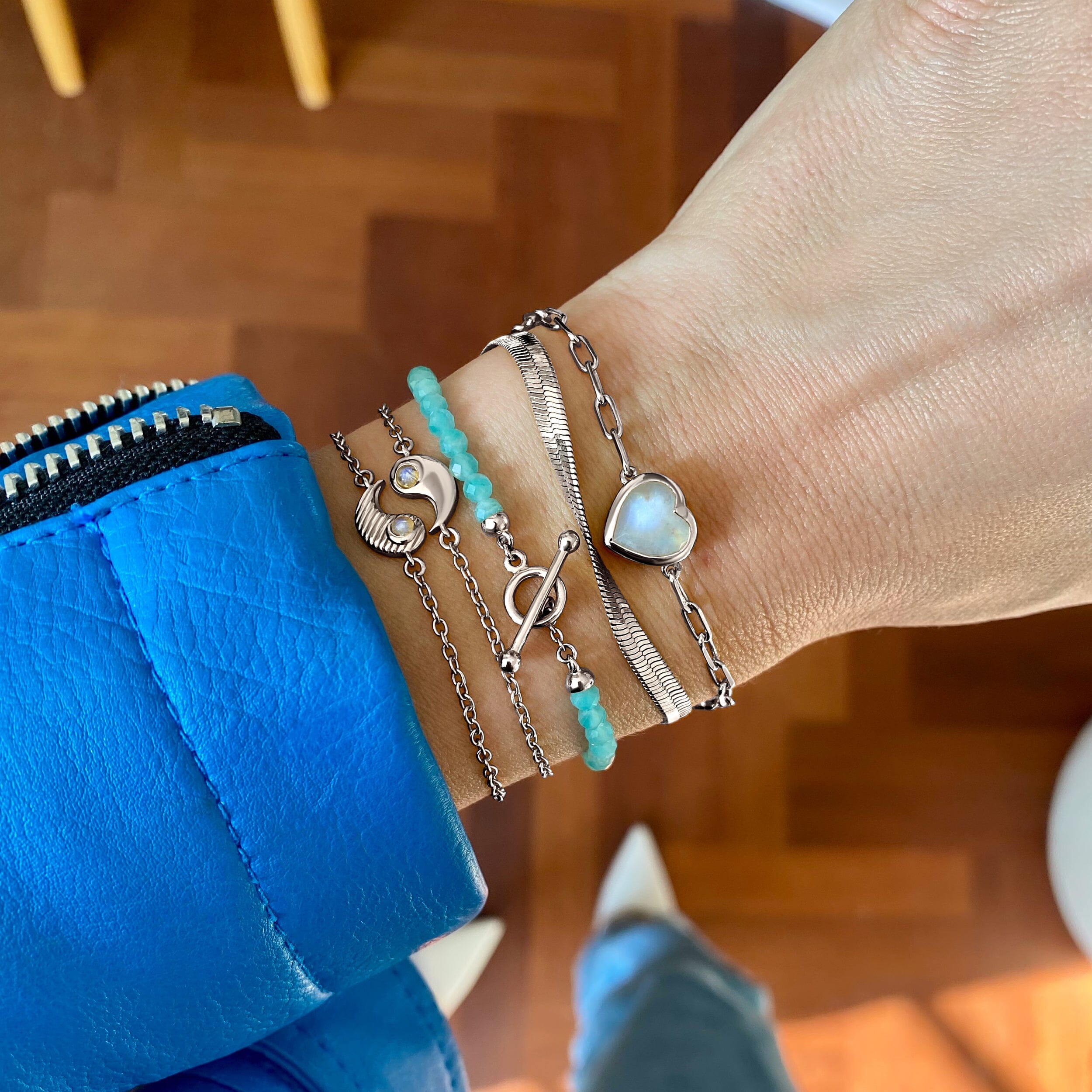 Friendship Bracelets - Yin Yang Moonstone、mySite、hinf8tx79