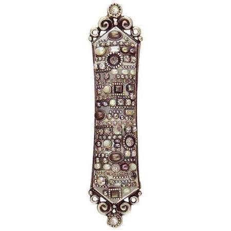 Michal Golan Shades of Gray Swarovski Crystal Mezuzah、mySite、topwebapps